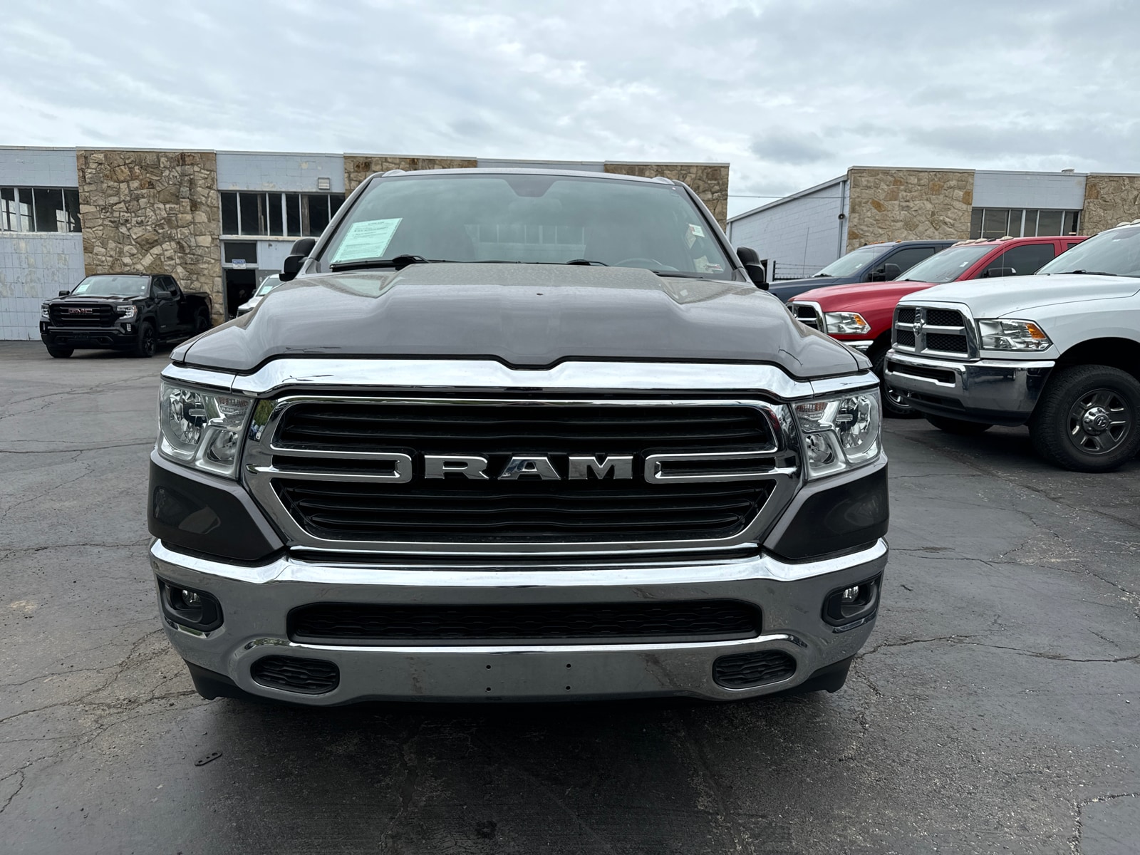 Used 2021 RAM Ram 1500 Pickup Big Horn/Lone Star with VIN 1C6SRFFT9MN693931 for sale in Kansas City