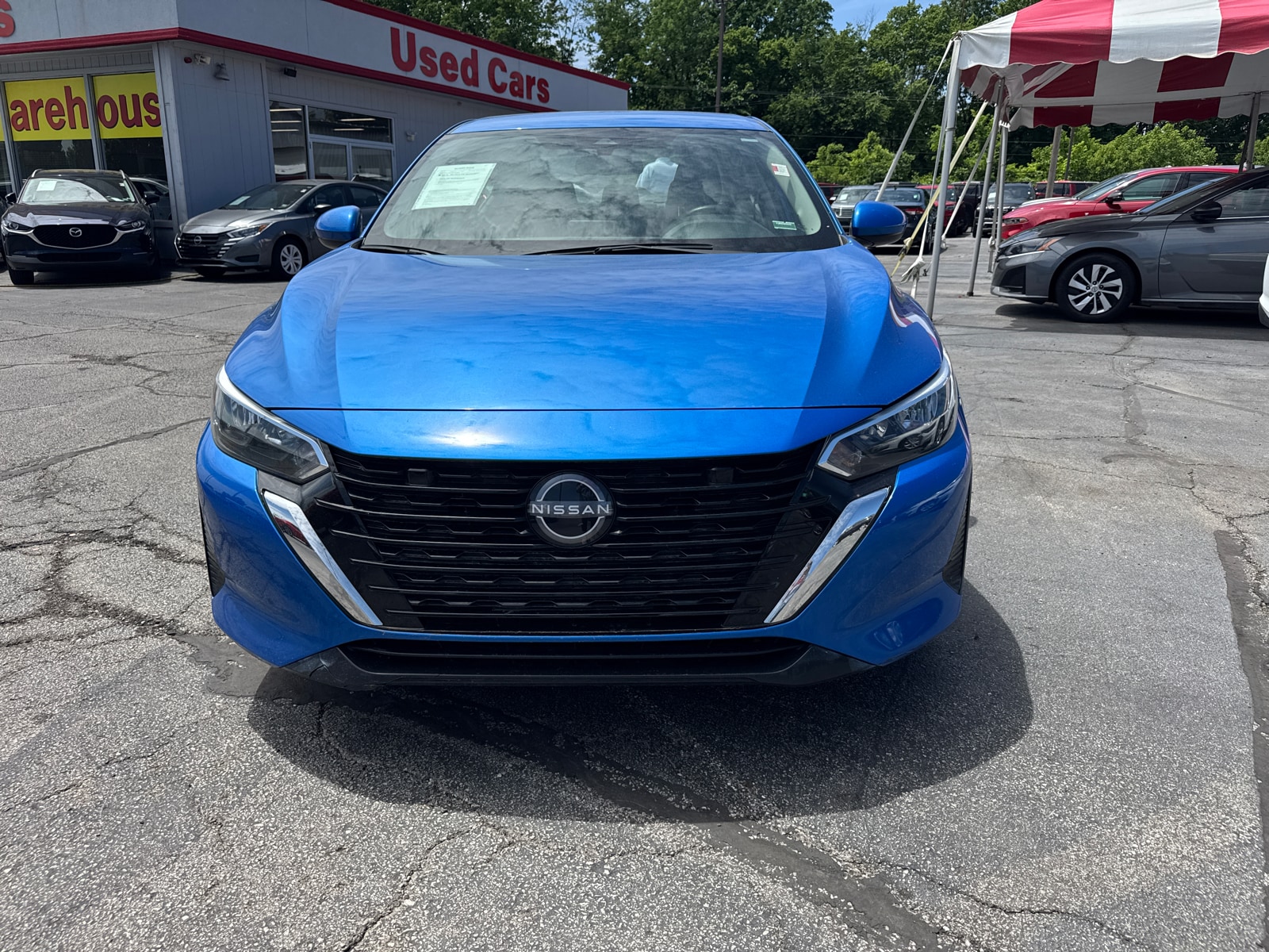 Used 2024 Nissan Sentra SV with VIN 3N1AB8CV3RY269247 for sale in Kansas City