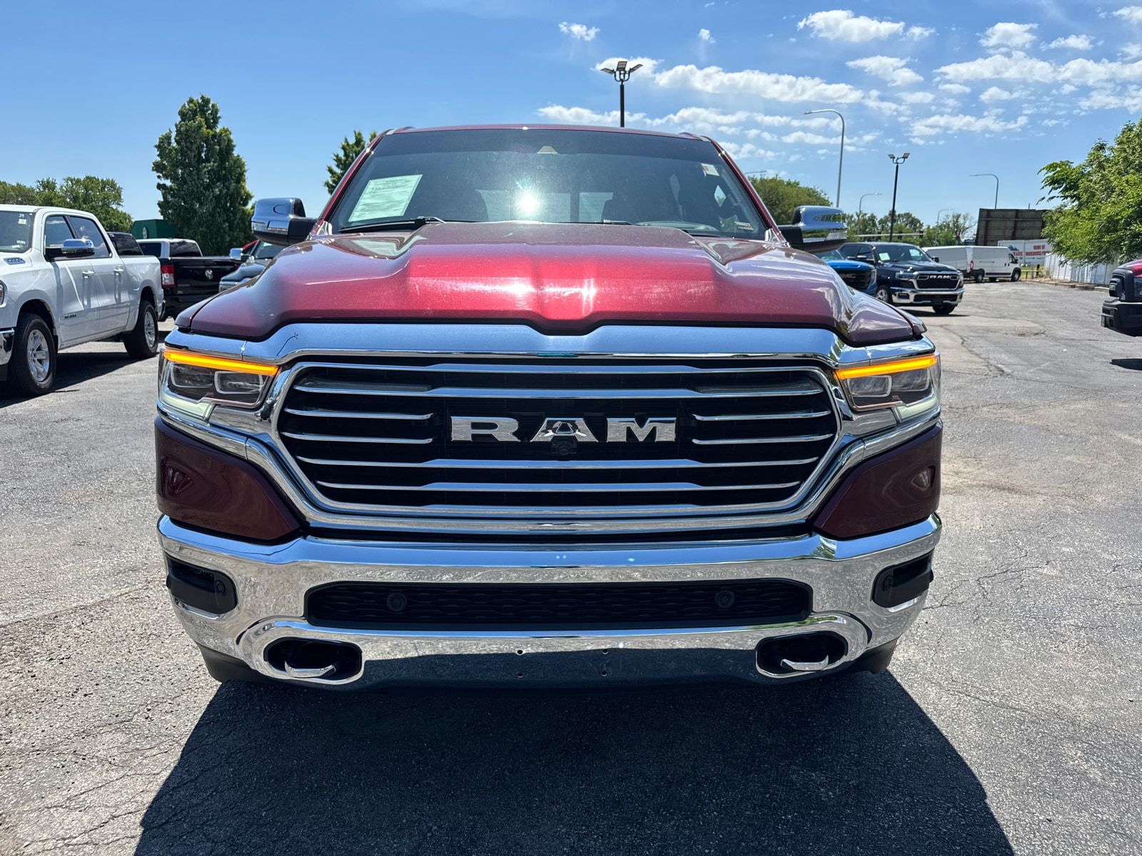 Used 2022 RAM Ram 1500 Pickup Longhorn with VIN 1C6RRFSG5NN271180 for sale in Kansas City