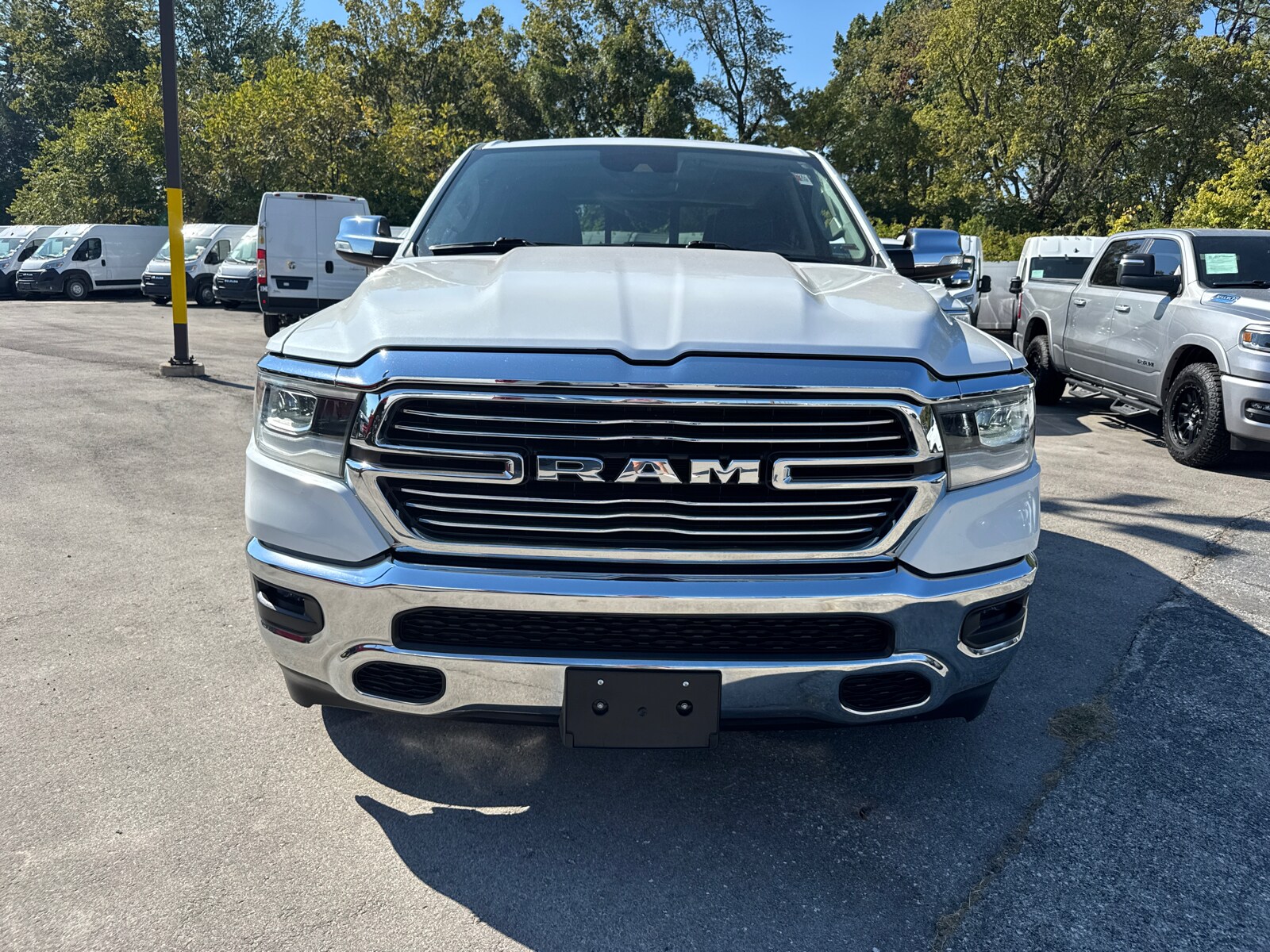 Used 2022 RAM Ram 1500 Pickup Laramie with VIN 1C6SRFJT2NN284193 for sale in Kansas City