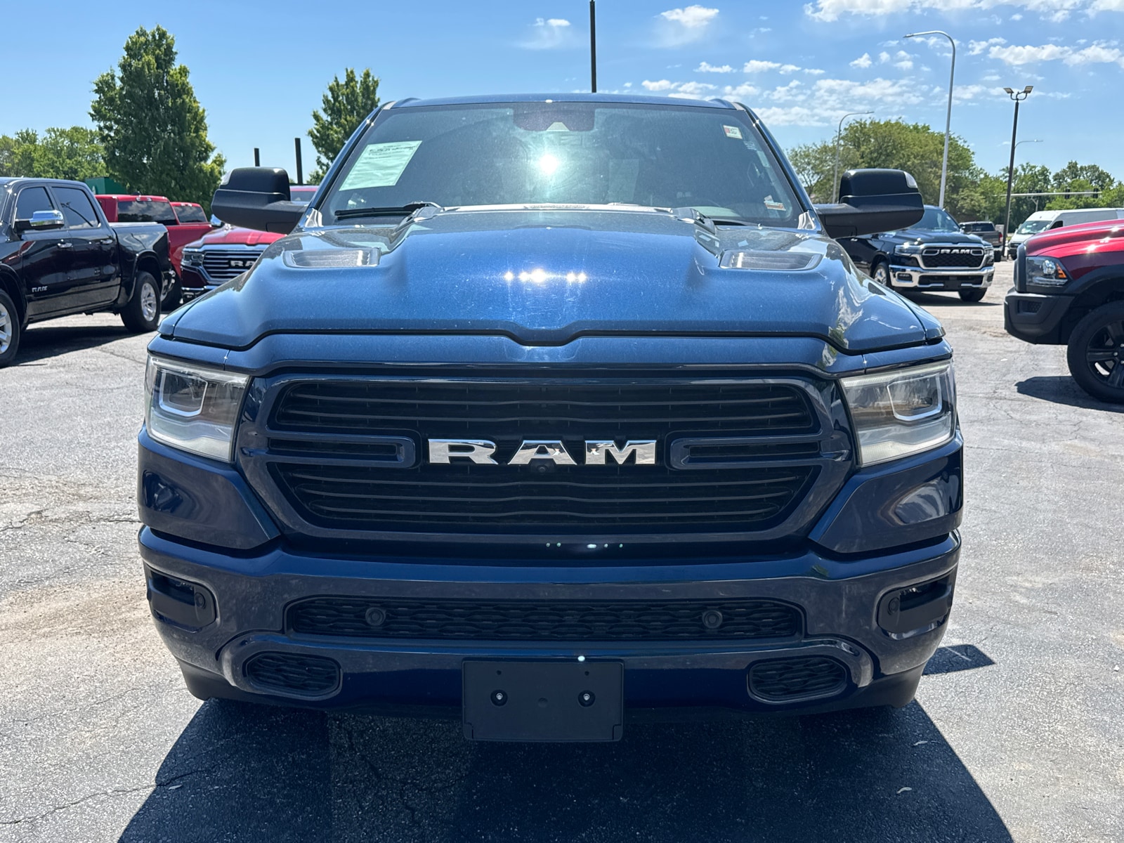 Used 2023 RAM Ram 1500 Pickup Laramie with VIN 1C6SRFJT8PN602756 for sale in Kansas City