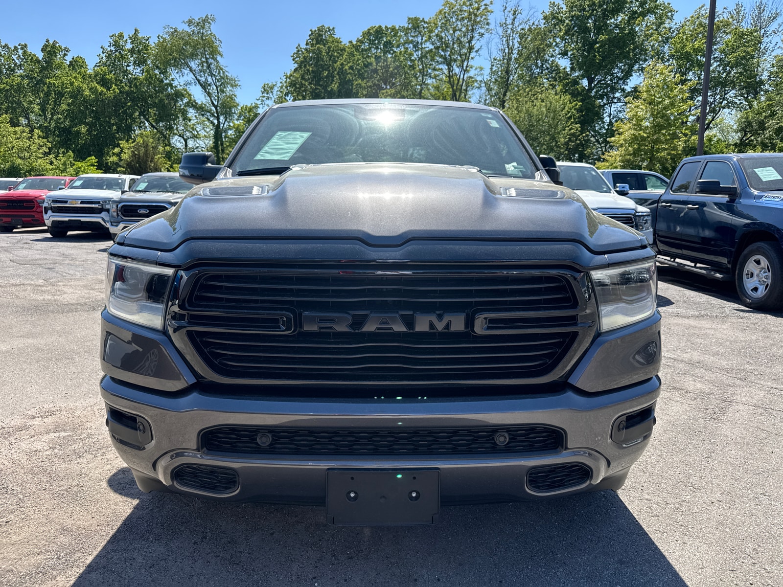Used 2024 RAM Ram 1500 Pickup Laramie with VIN 1C6SRFJT9RN180984 for sale in Kansas City