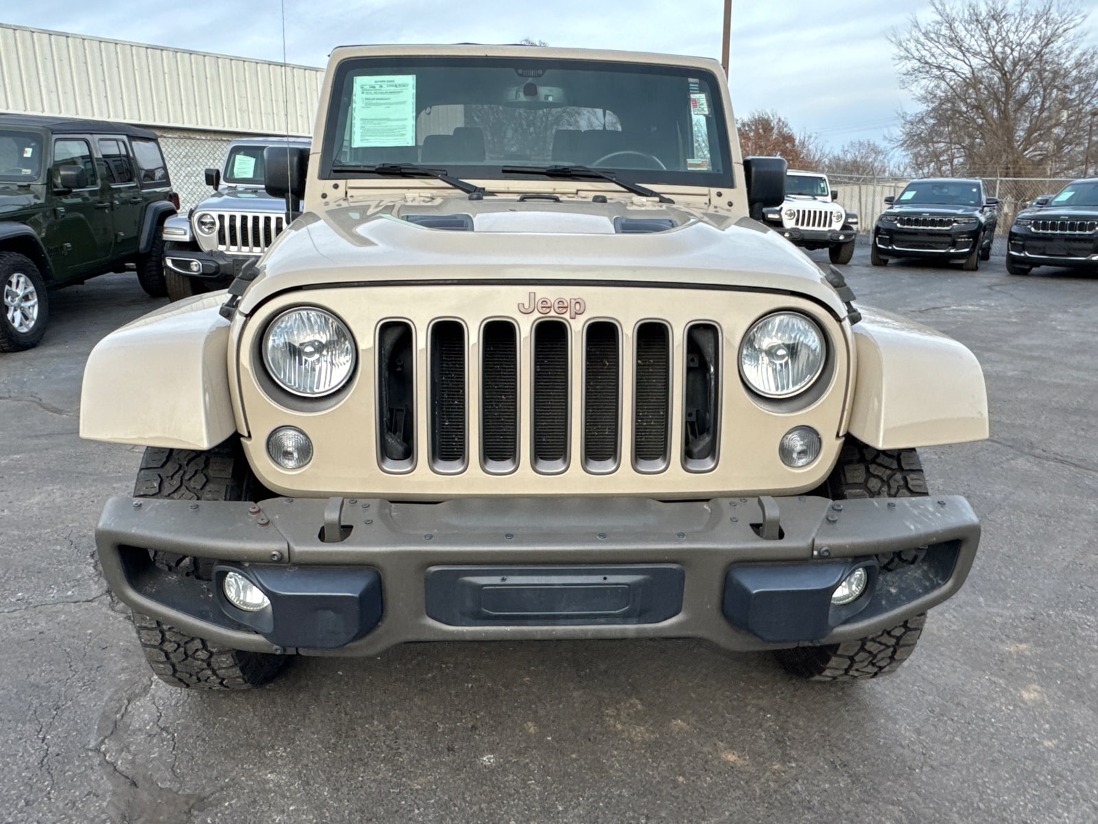 Used 2016 Jeep Wrangler 75th Anniversary with VIN 1C4AJWBG7GL316177 for sale in Kansas City
