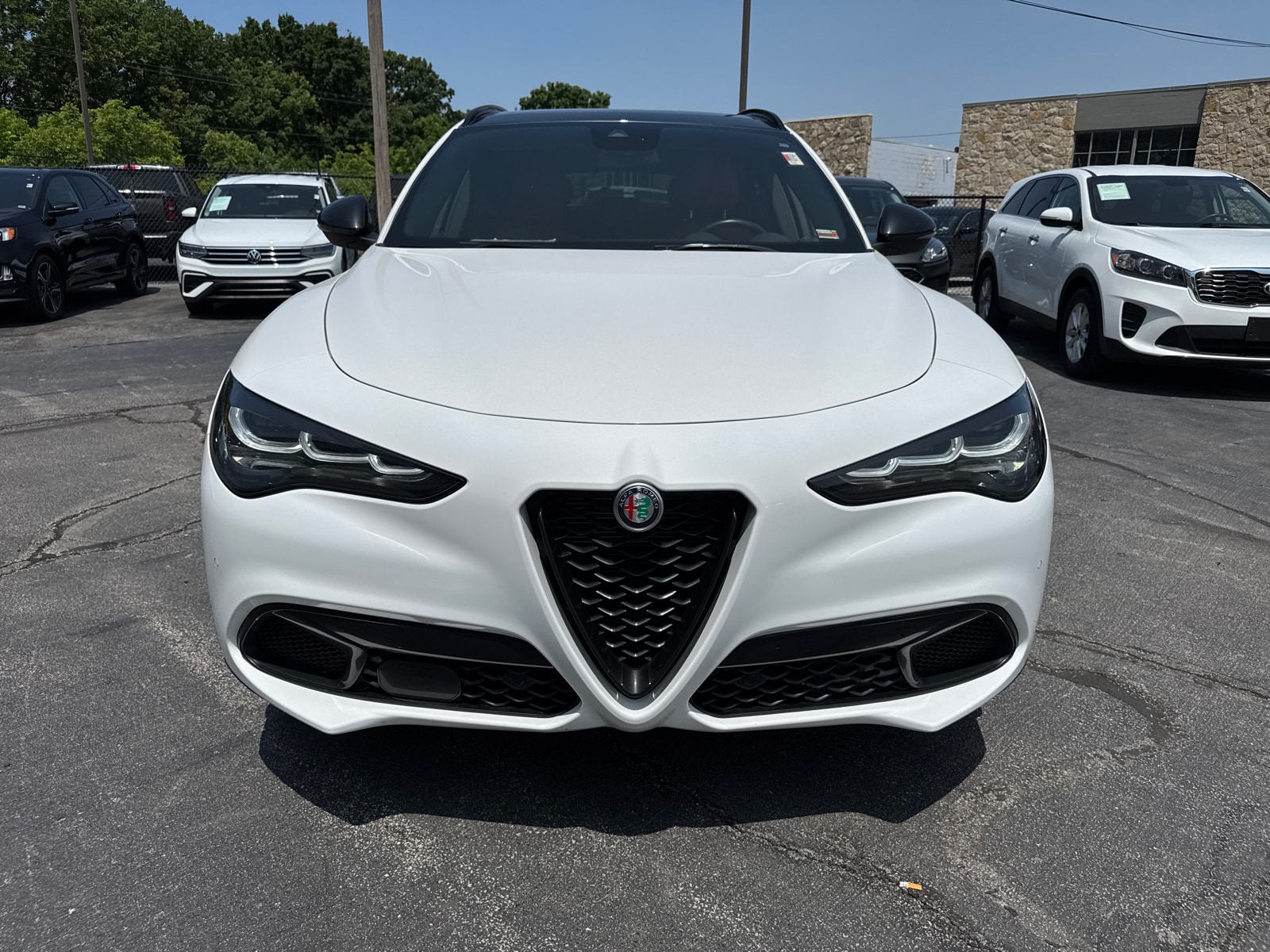 Used 2024 Alfa Romeo Stelvio Veloce with VIN ZASPAKBN3R7D81046 for sale in Kansas City