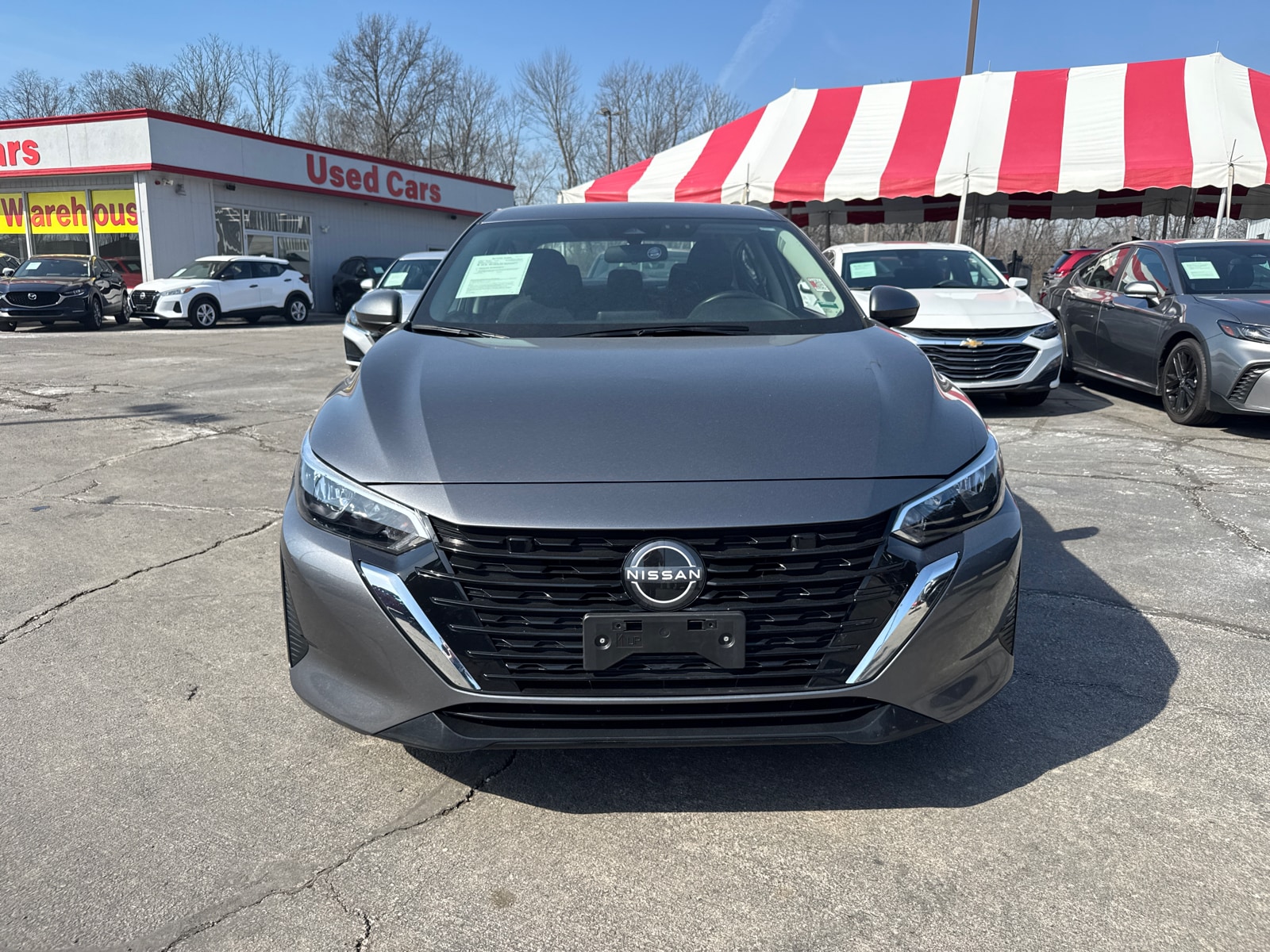 Used 2024 Nissan Sentra S with VIN 3N1AB8BV0RY279512 for sale in Kansas City