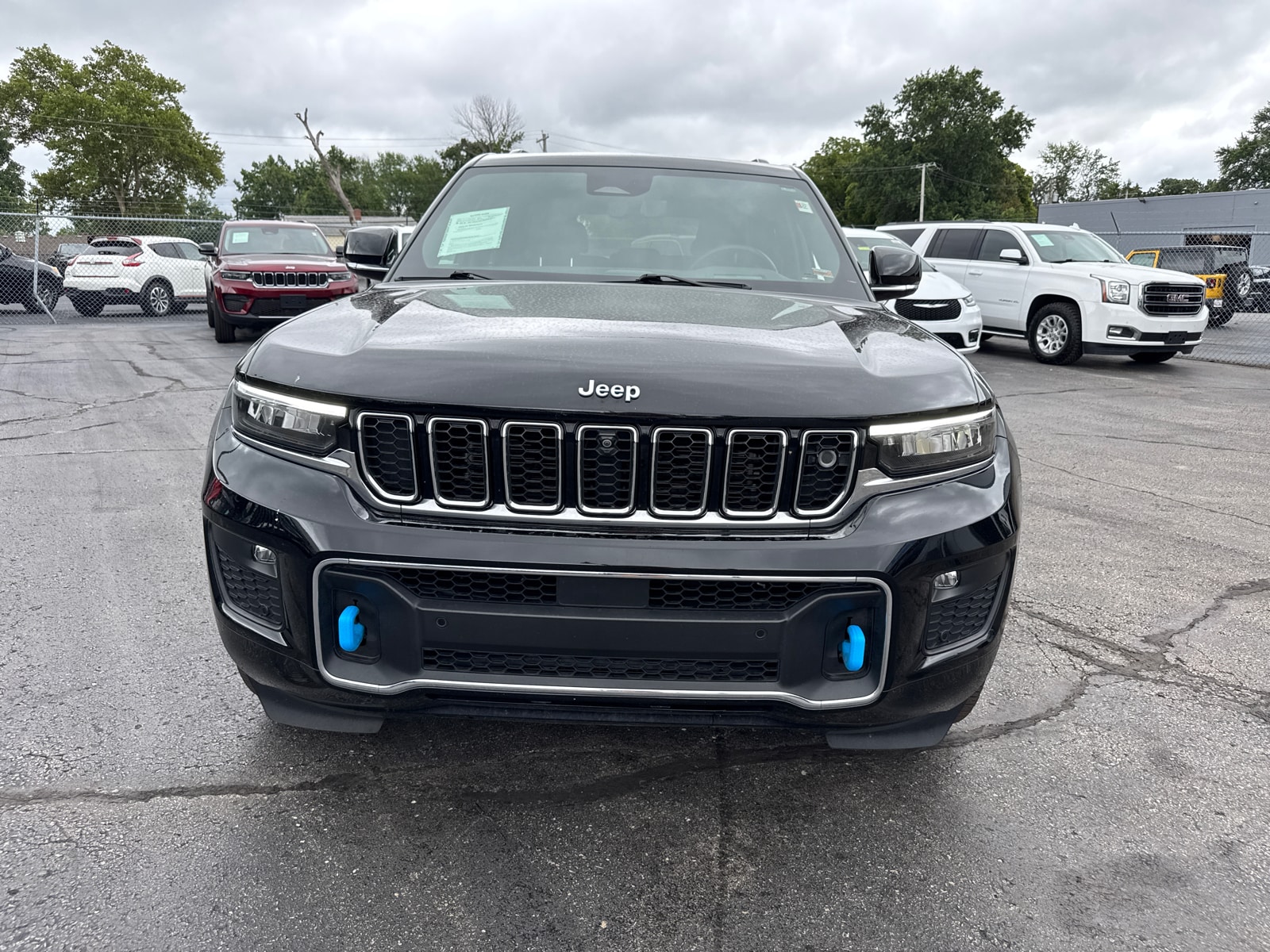 Used 2022 Jeep Grand Cherokee Overland 4xe with VIN 1C4RJYD62N8724234 for sale in Kansas City