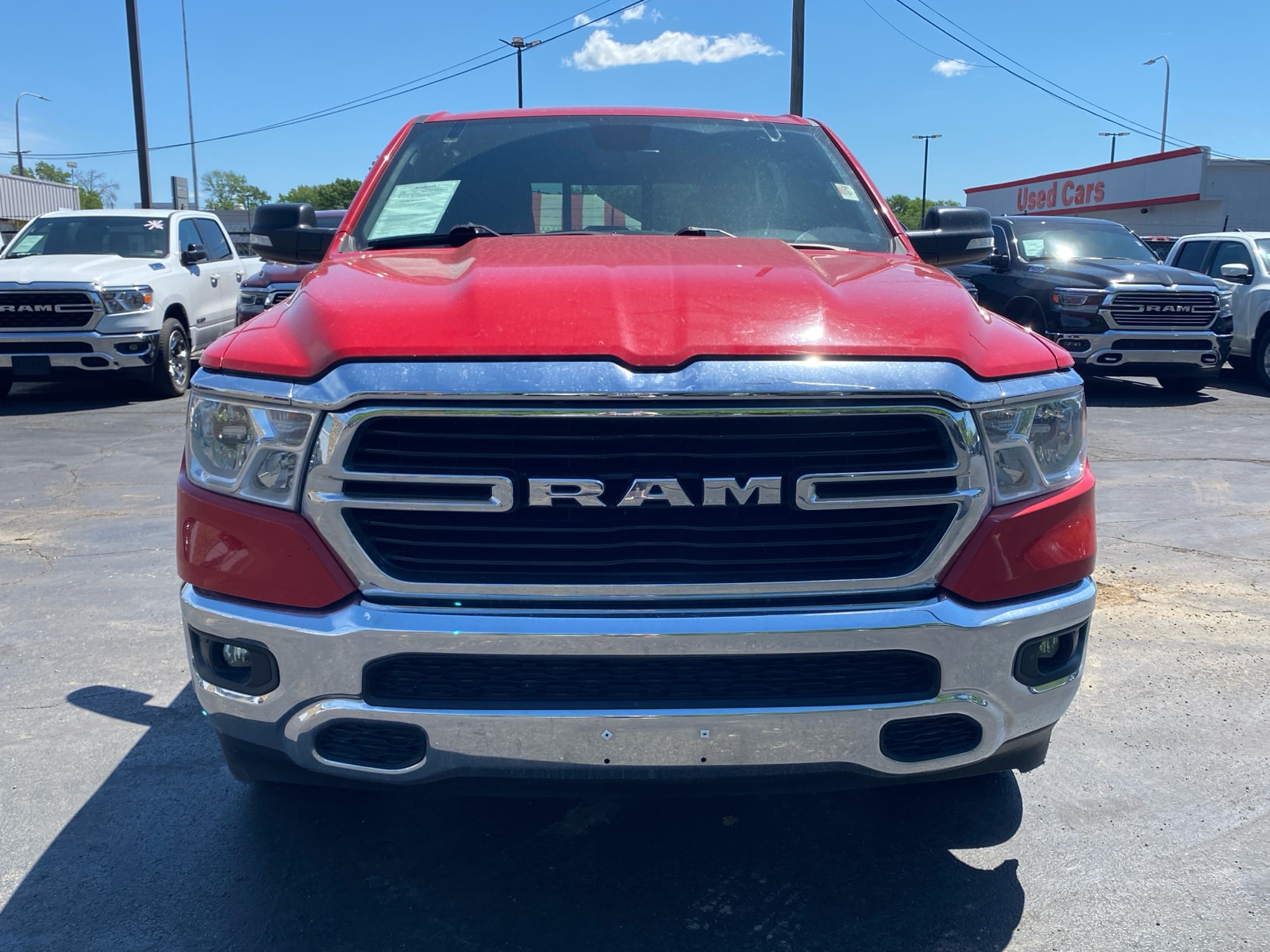 Used 2020 RAM Ram 1500 Pickup Big Horn/Lone Star with VIN 1C6SRFFTXLN316233 for sale in Independence, MO