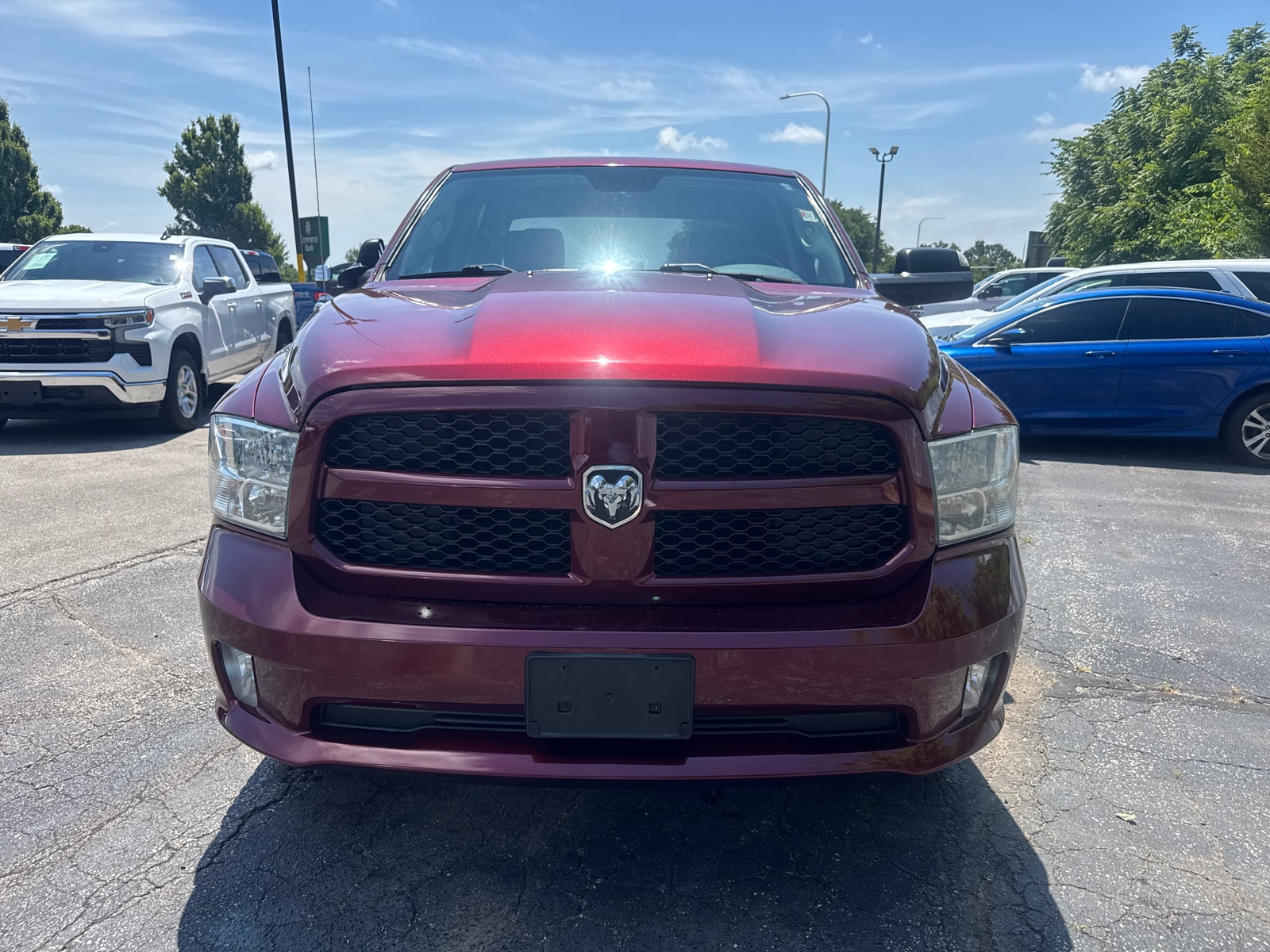 Used 2018 RAM Ram 1500 Express with VIN 1C6RR7KT4JS271511 for sale in Kansas City