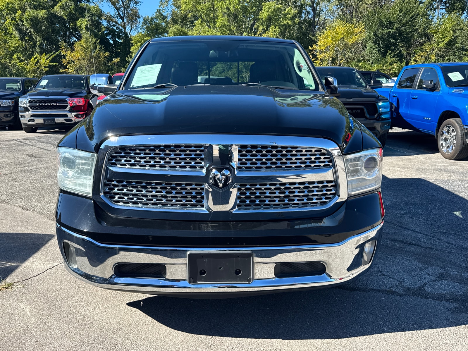 Used 2014 RAM Ram 1500 Pickup Laramie with VIN 1C6RR7VT1ES104718 for sale in Kansas City
