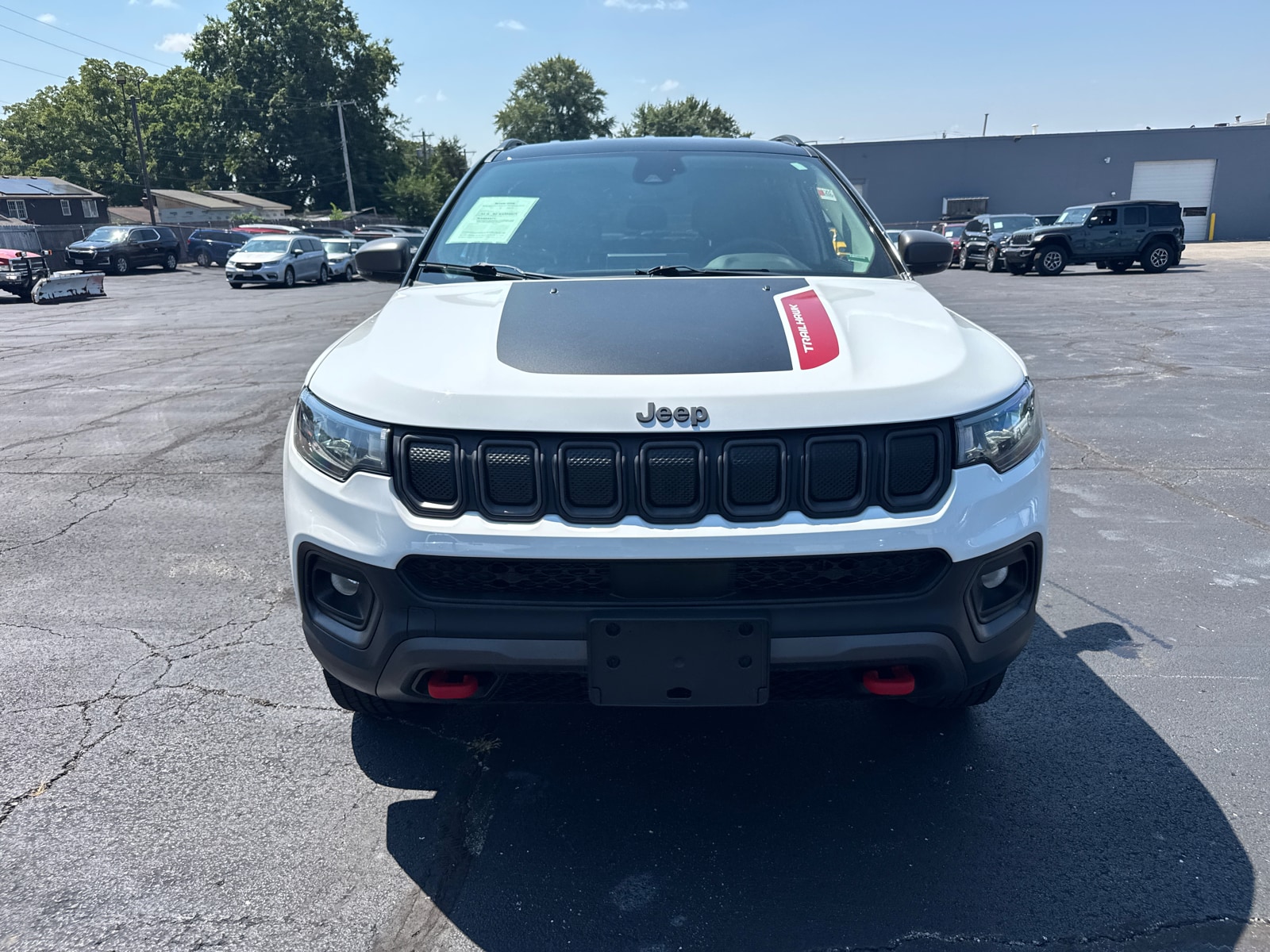 Used 2022 Jeep Compass Trailhawk with VIN 3C4NJDDB7NT146699 for sale in Kansas City