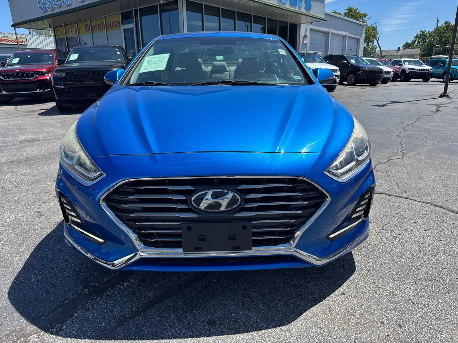 Used 2018 Hyundai Sonata SEL with VIN 5NPE34AF9JH596785 for sale in Kansas City