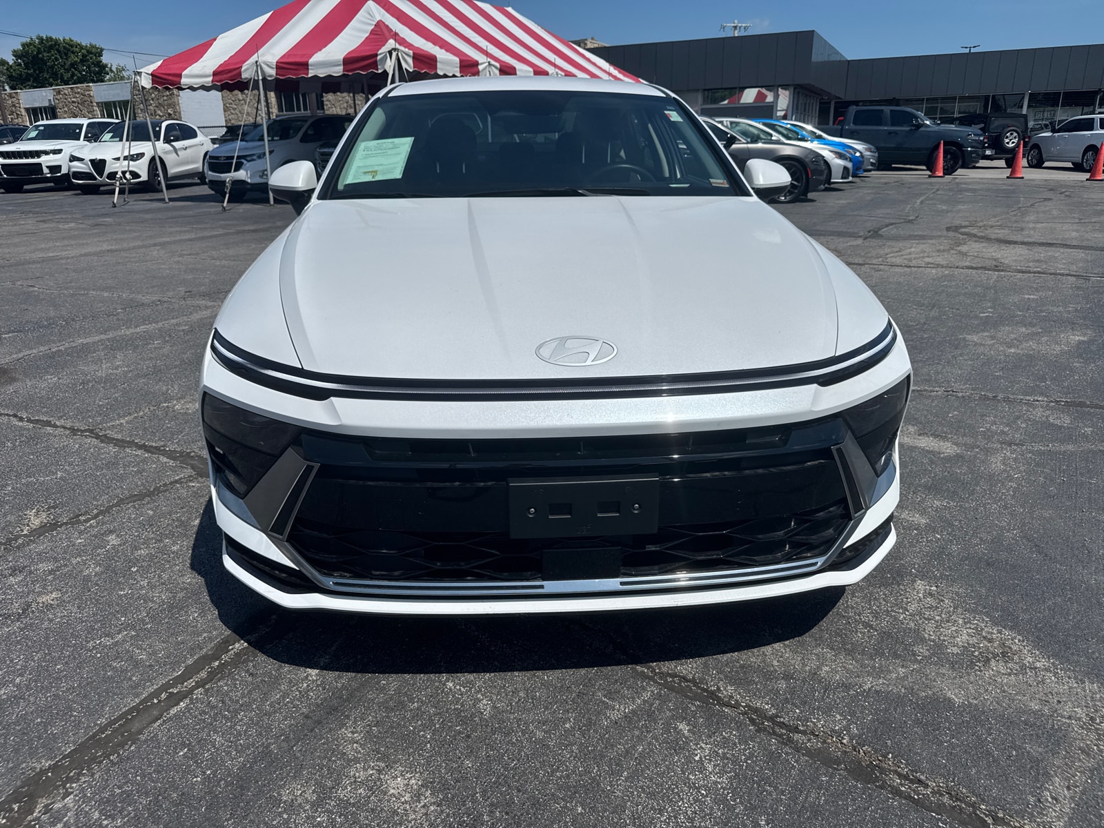 Used 2024 Hyundai Sonata Hybrid SEL with VIN KMHL34JJ3RA095403 for sale in Kansas City