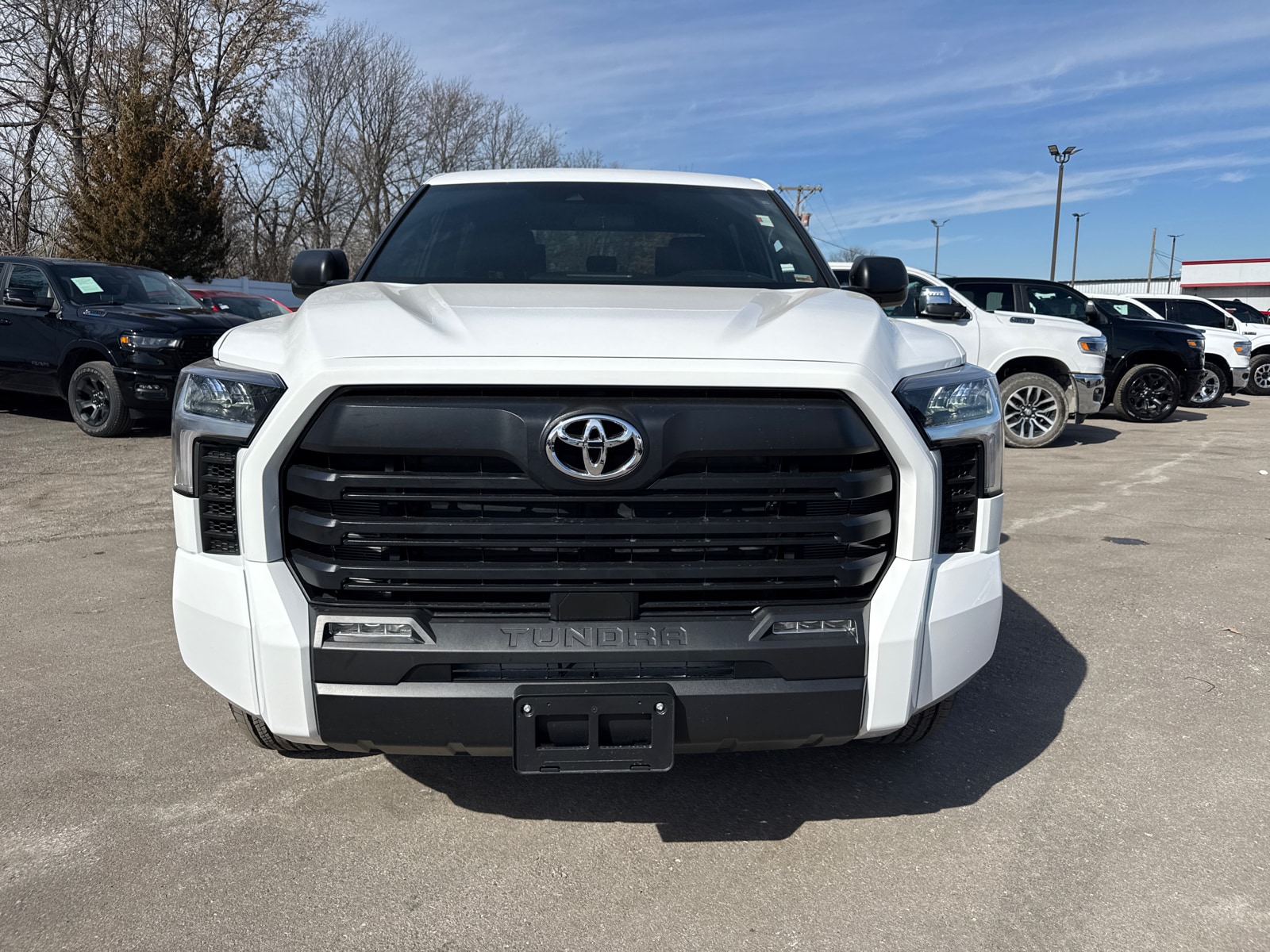 Used 2025 Toyota Tundra SR5 with VIN 5TFLA5DB6SX261114 for sale in Kansas City