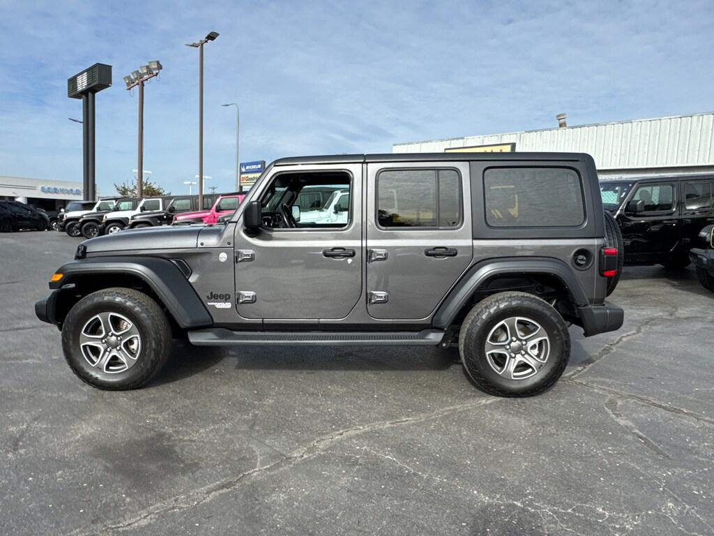 Used 2021 Jeep Wrangler Unlimited Sport S Sport Utility