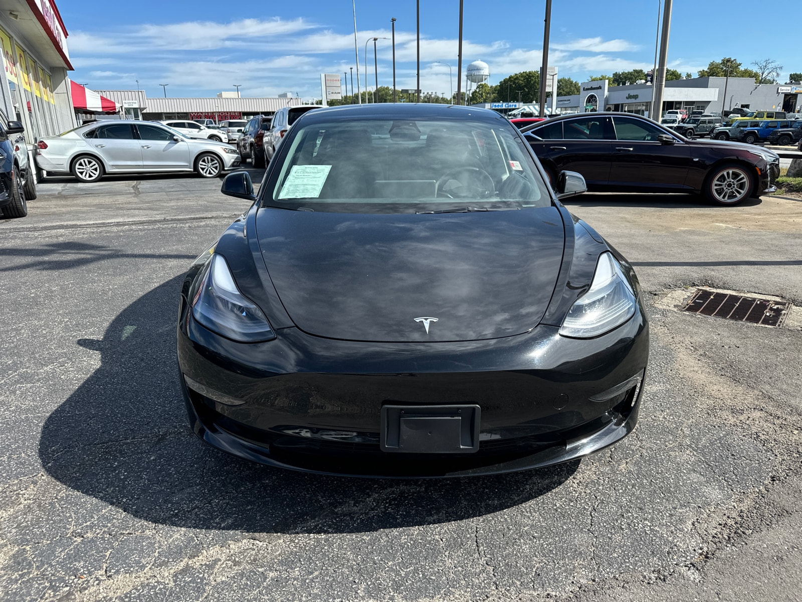 Used 2023 Tesla Model 3 Base with VIN 5YJ3E1EAXPF448778 for sale in Kansas City