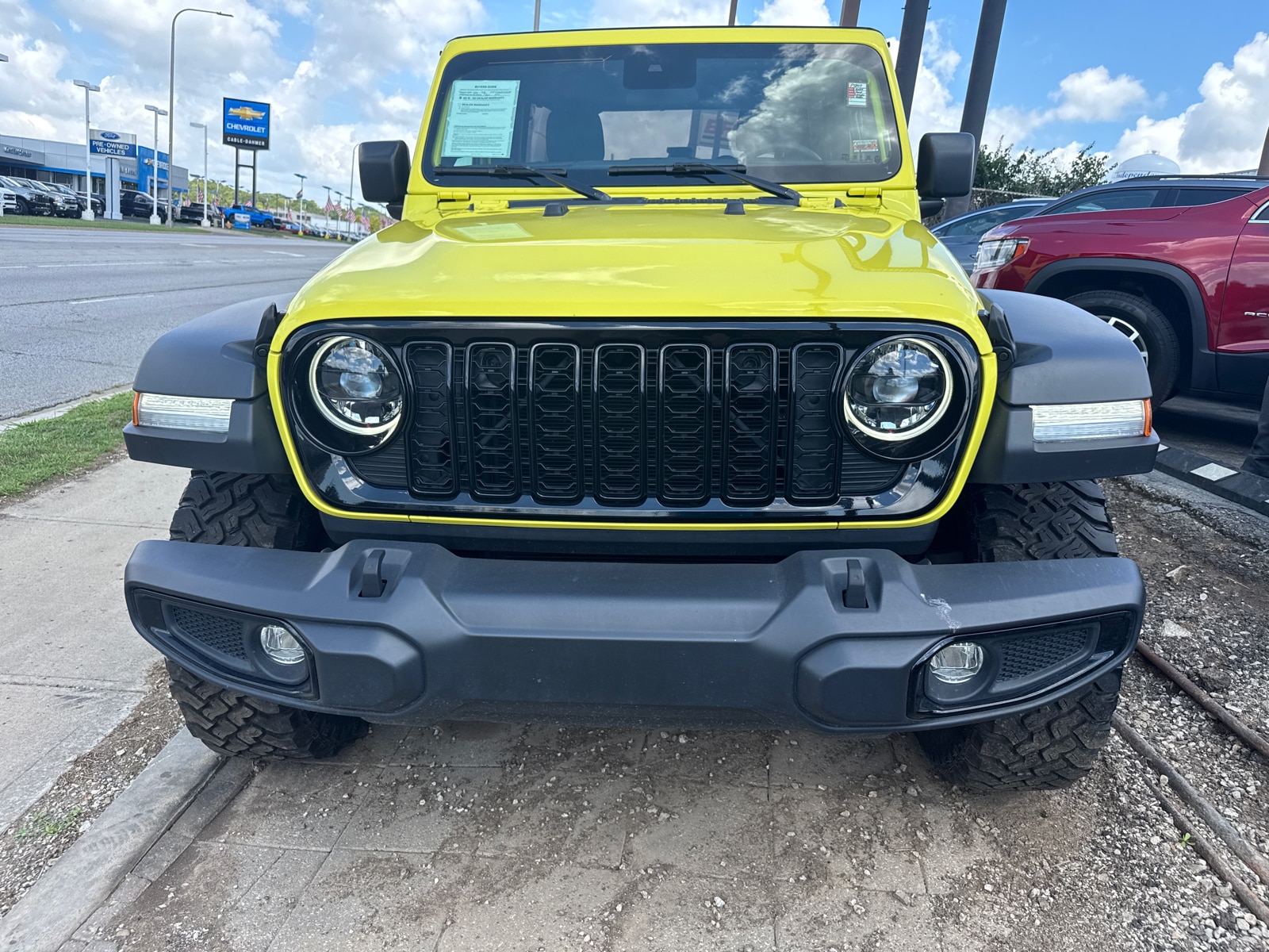 Used 2024 Jeep Wrangler 4-Door Willys with VIN 1C4PJXDG4RW272122 for sale in Kansas City