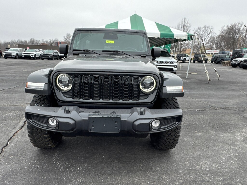 New 2025 Jeep Wrangler 4-DOOR WILLYS Sport Utility