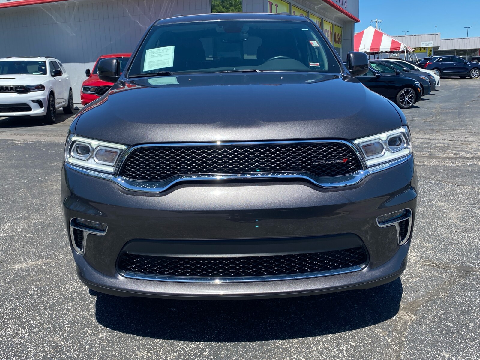 Used 2021 Dodge Durango SXT Plus with VIN 1C4RDJAG7MC663289 for sale in Kansas City