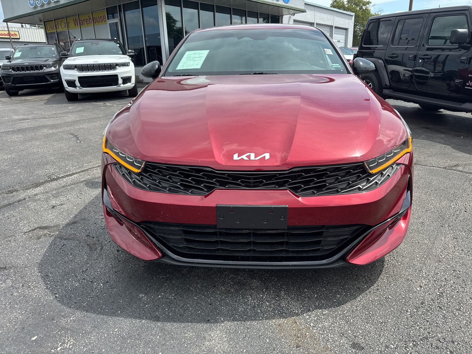 Used 2022 Kia K5 GT-Line with VIN 5XXG64J26NG135137 for sale in Kansas City