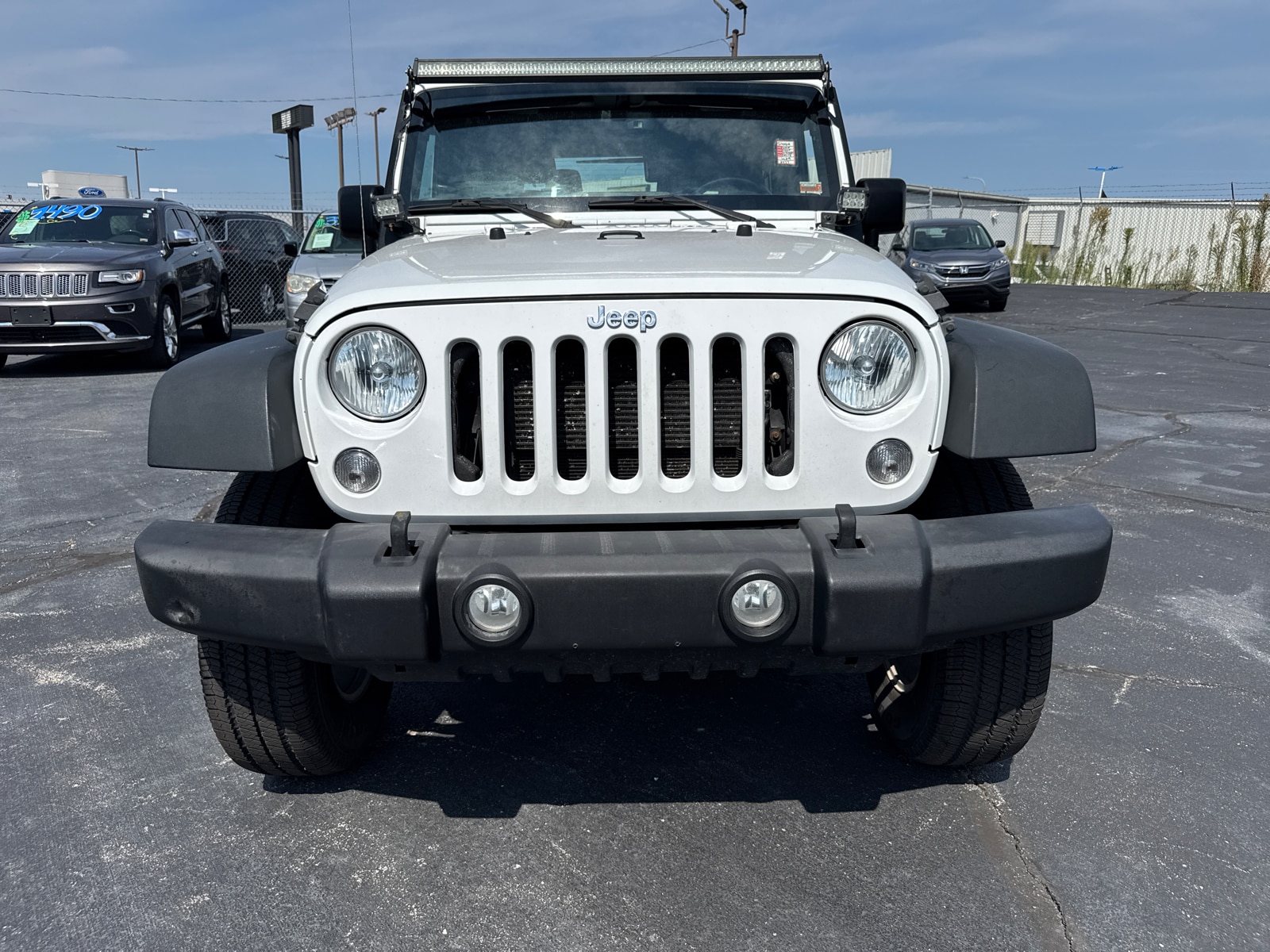 Used 2016 Jeep Wrangler Sport S with VIN 1C4AJWAG2GL326598 for sale in Kansas City