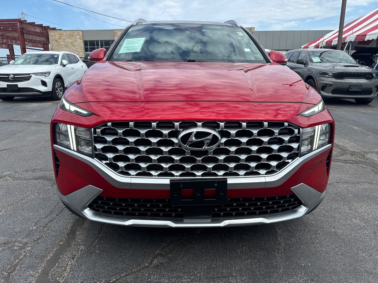 Used 2023 Hyundai Santa Fe SEL with VIN 5NMS3DAJ9PH517435 for sale in Kansas City