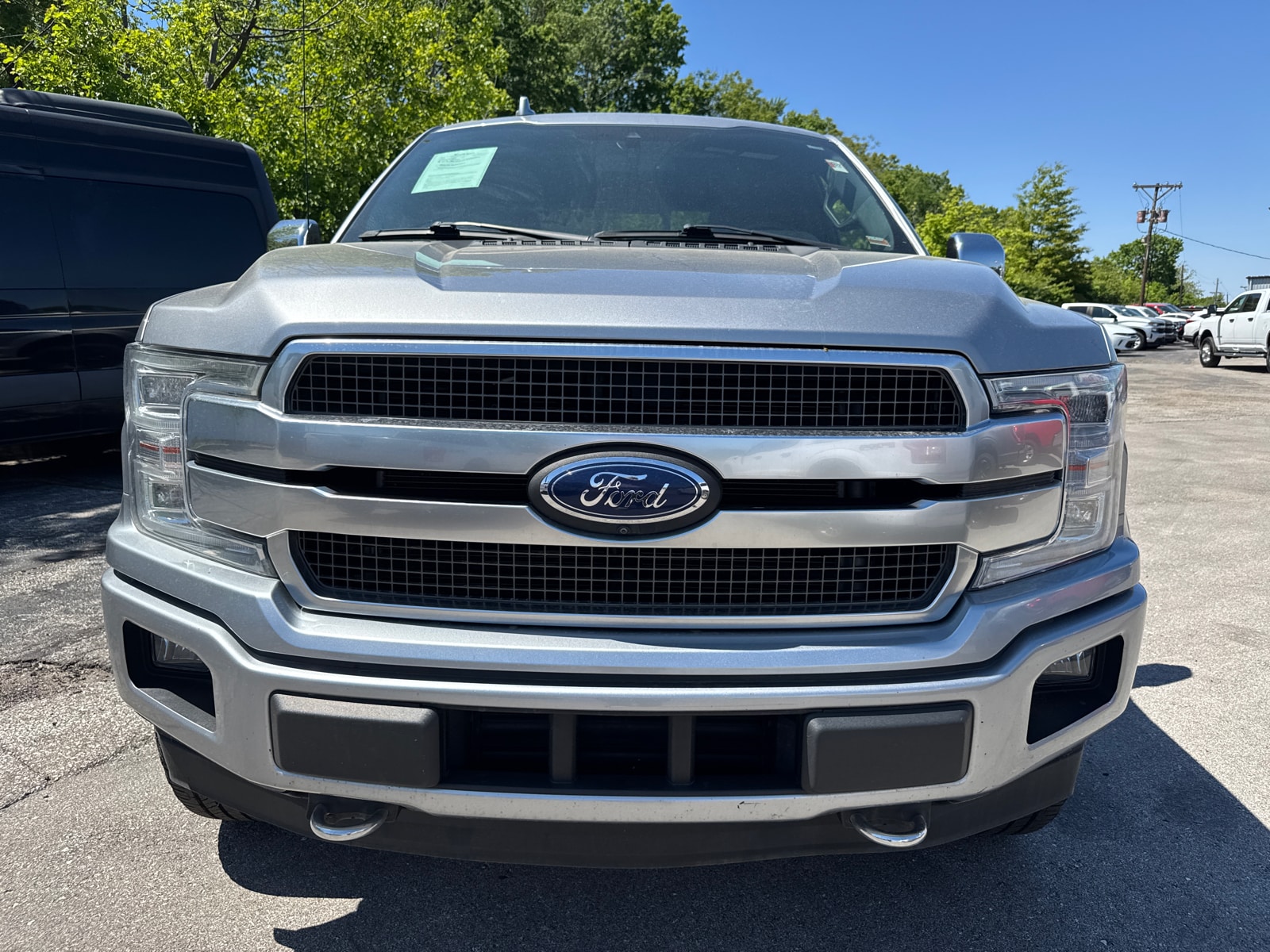 Used 2020 Ford F-150 Platinum with VIN 1FTEW1E43LFB31995 for sale in Kansas City