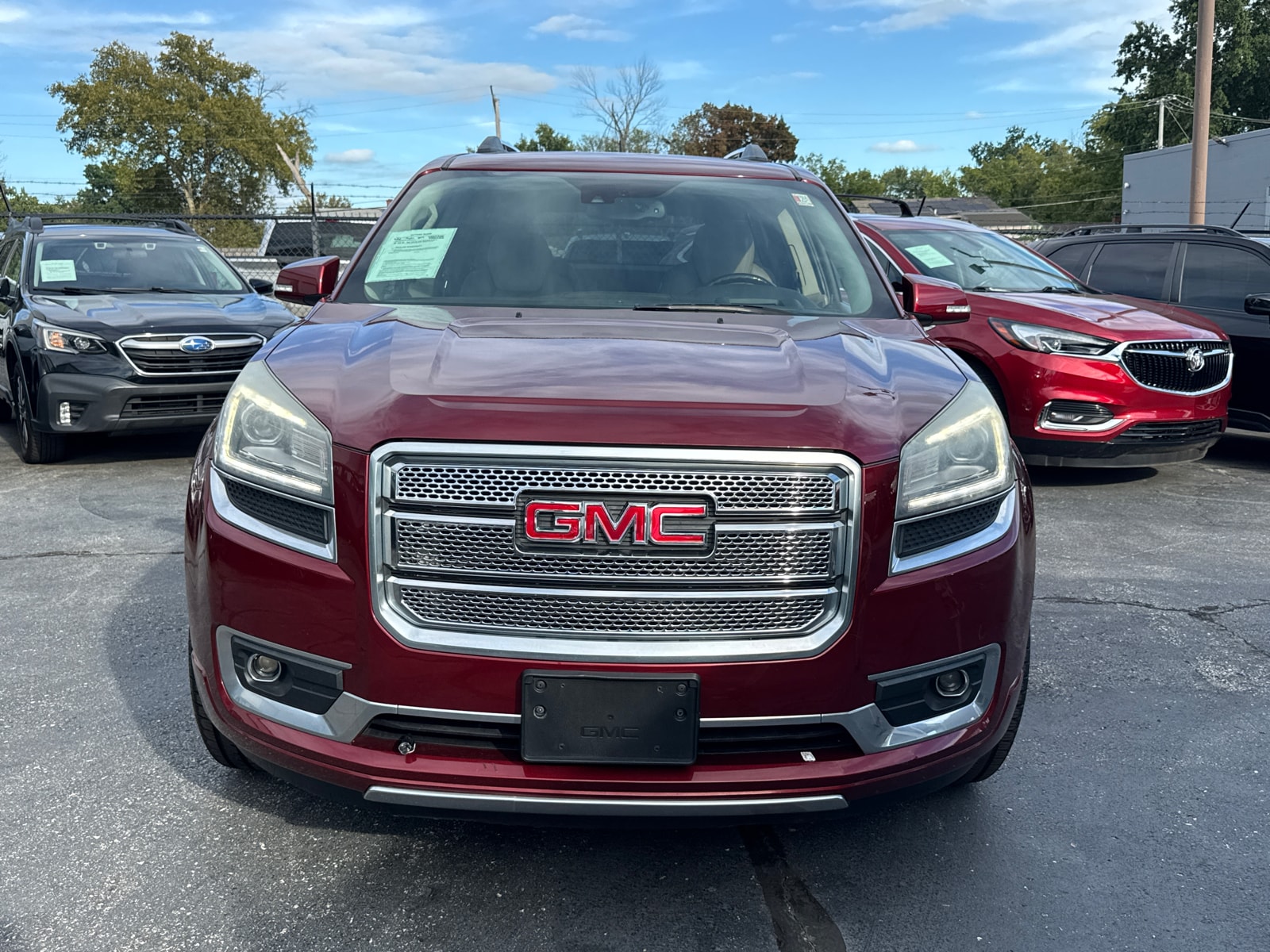 Used 2015 GMC Acadia Denali with VIN 1GKKVTKD0FJ233203 for sale in Kansas City
