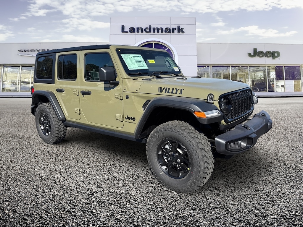New 2026 Jeep Wrangler 4-DOOR WILLYS Sport Utility