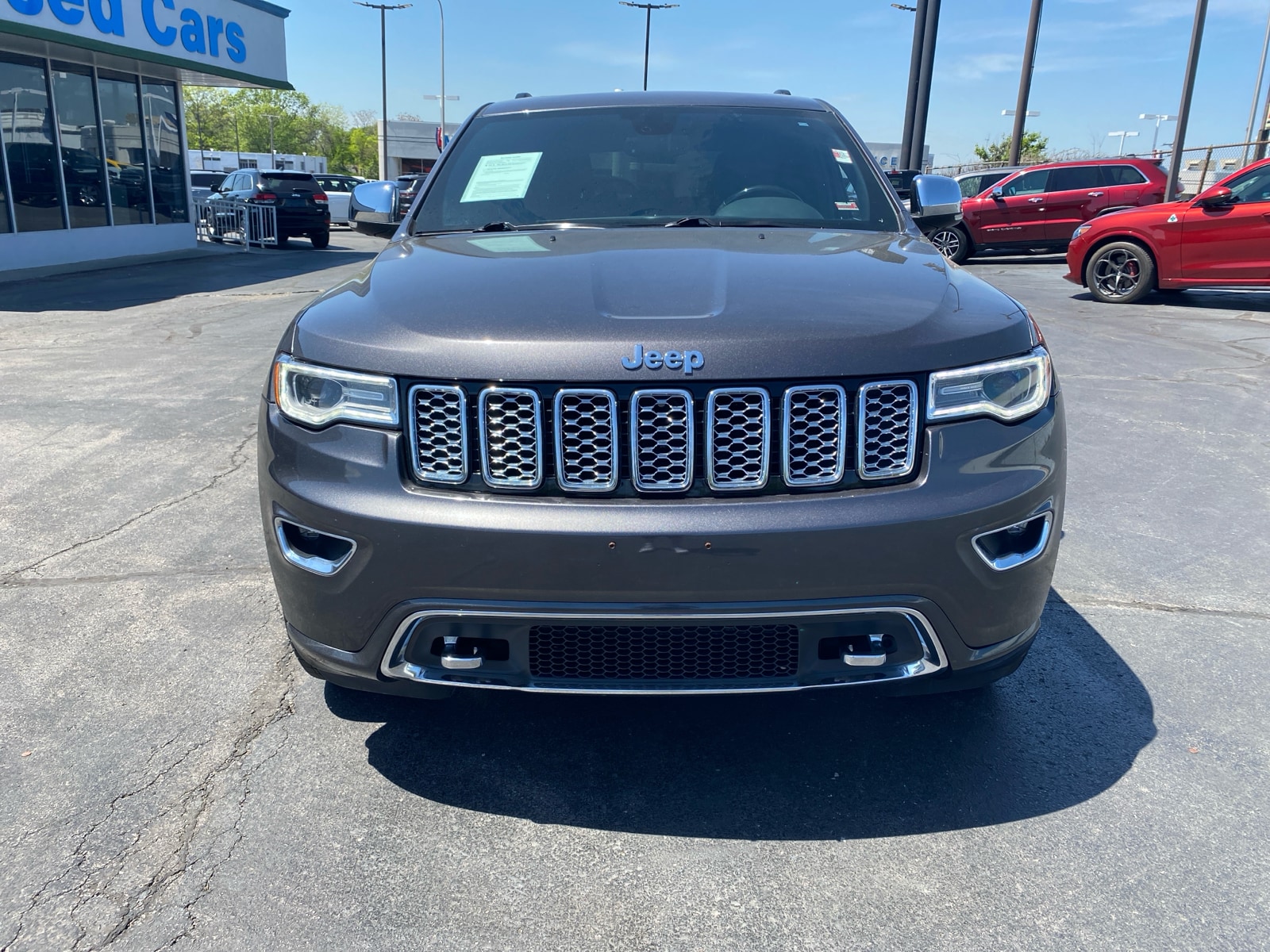 Used 2018 Jeep Grand Cherokee Overland with VIN 1C4RJFCG0JC124544 for sale in Independence, MO