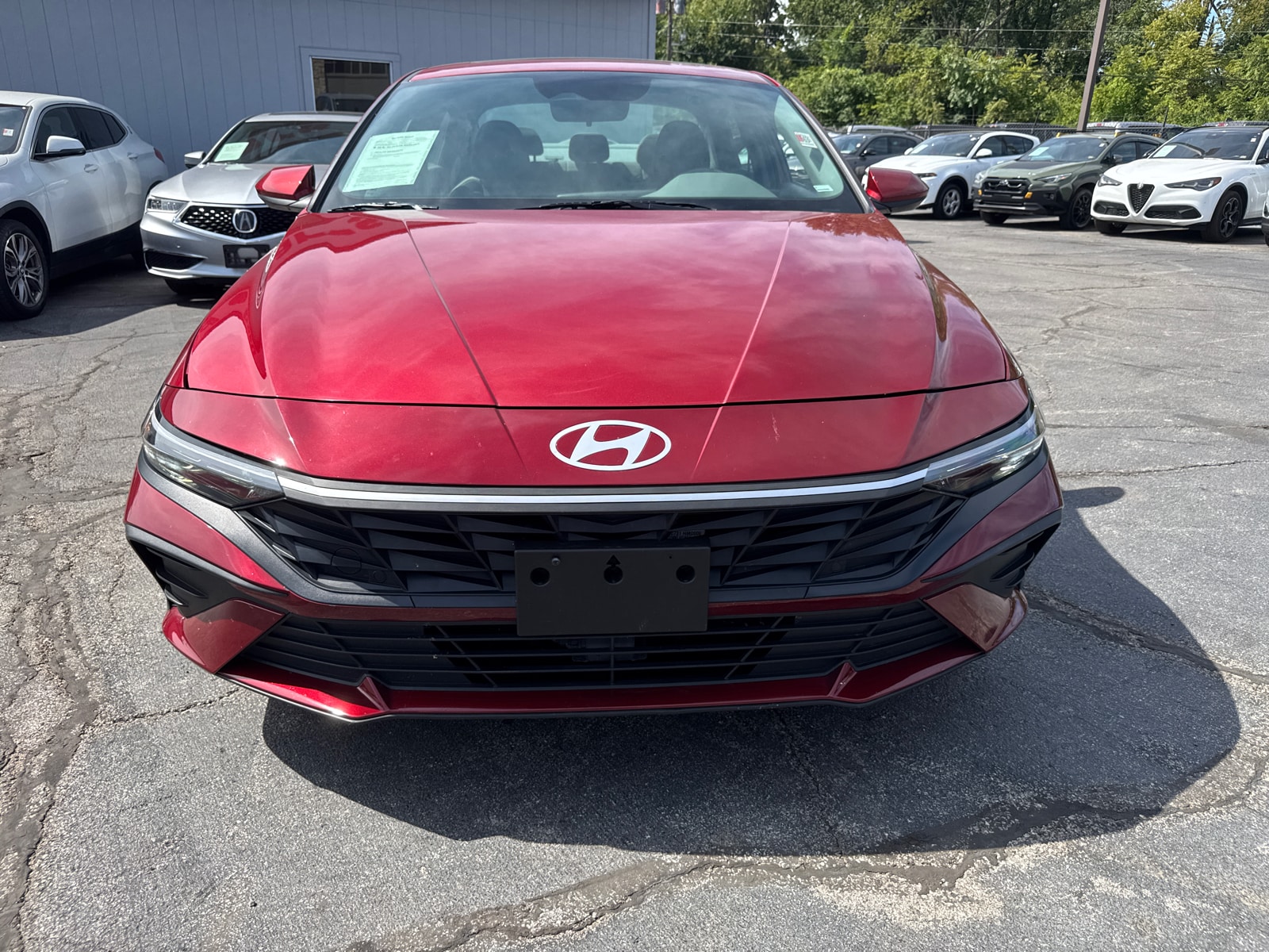 Used 2025 Hyundai Elantra SEL with VIN KMHLS4DG7SU907664 for sale in Kansas City
