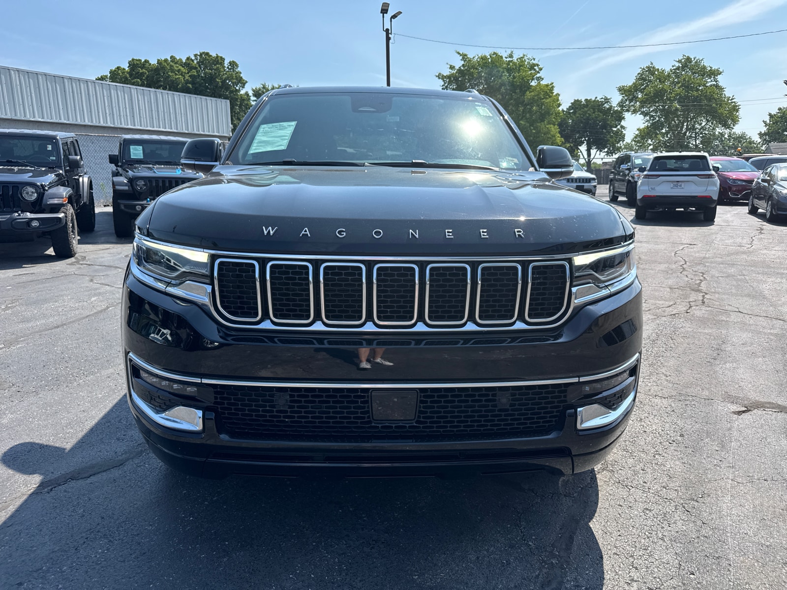 Used 2023 Jeep Wagoneer Series I with VIN 1C4SJVAT9PS545740 for sale in Kansas City