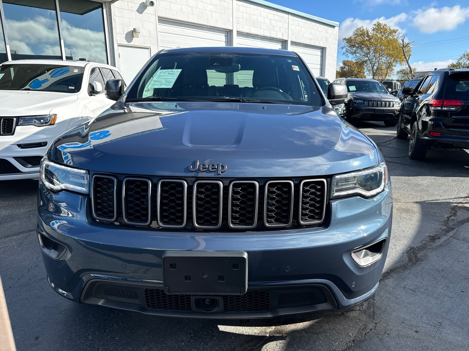 Used 2021 Jeep Grand Cherokee 80th Edition with VIN 1C4RJFBG2MC623500 for sale in Kansas City