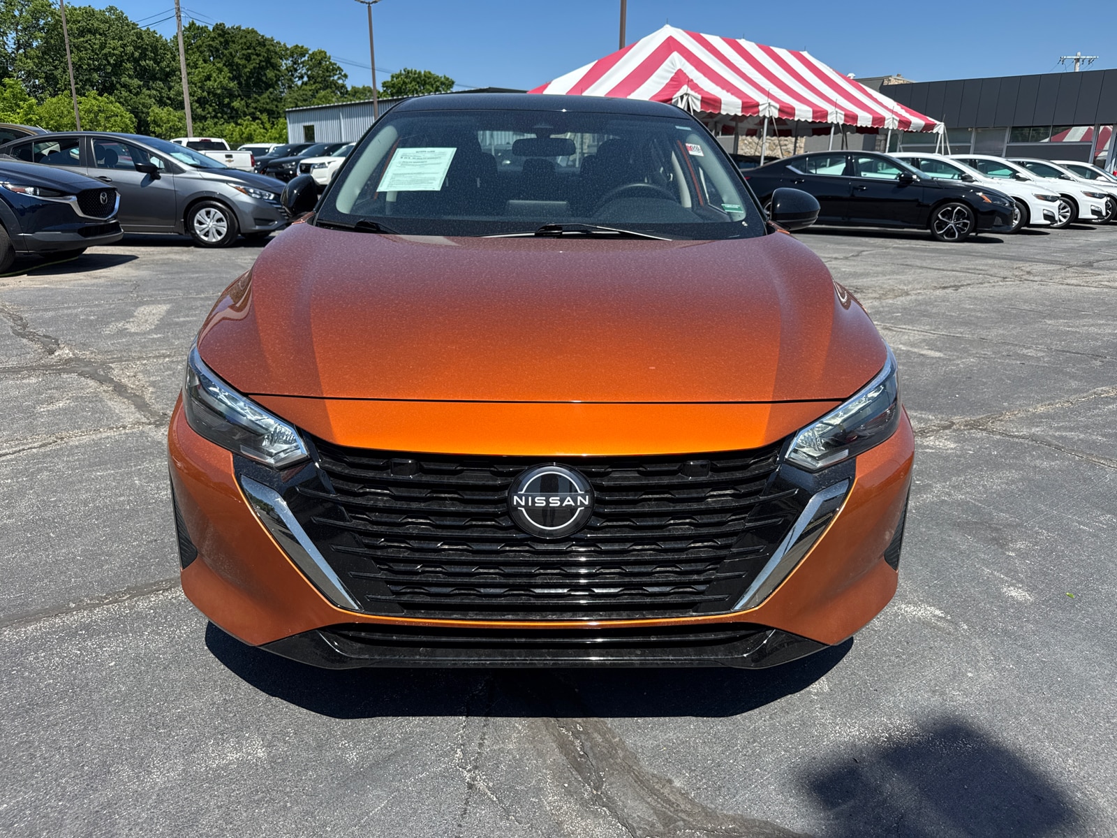 Used 2025 Nissan Sentra SR with VIN 3N1AB8DV8SY261729 for sale in Kansas City