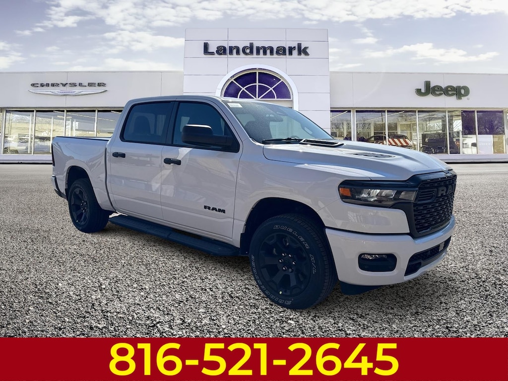 New 2025 Ram 1500 Tradesman Crew Cab 4x4 5'7 Box Pickup