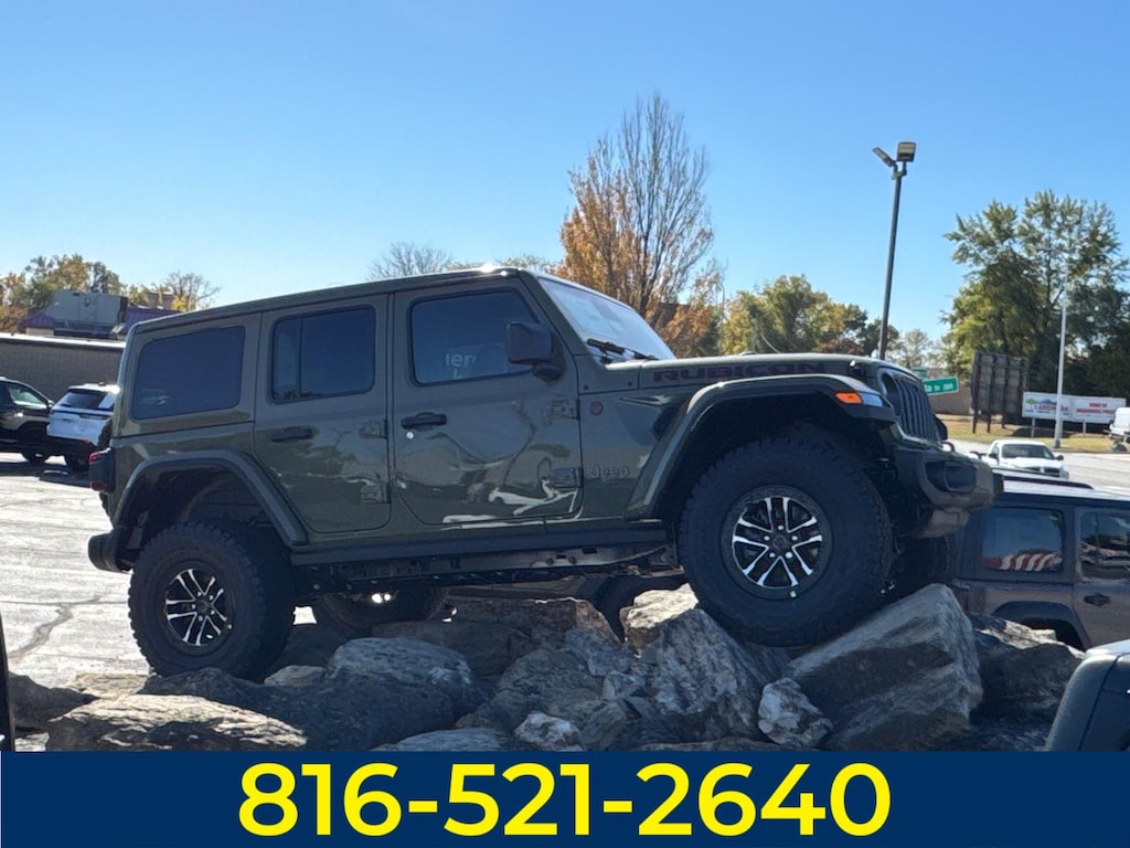 New 2026 Jeep Wrangler 4-DOOR RUBICON X Sport Utility