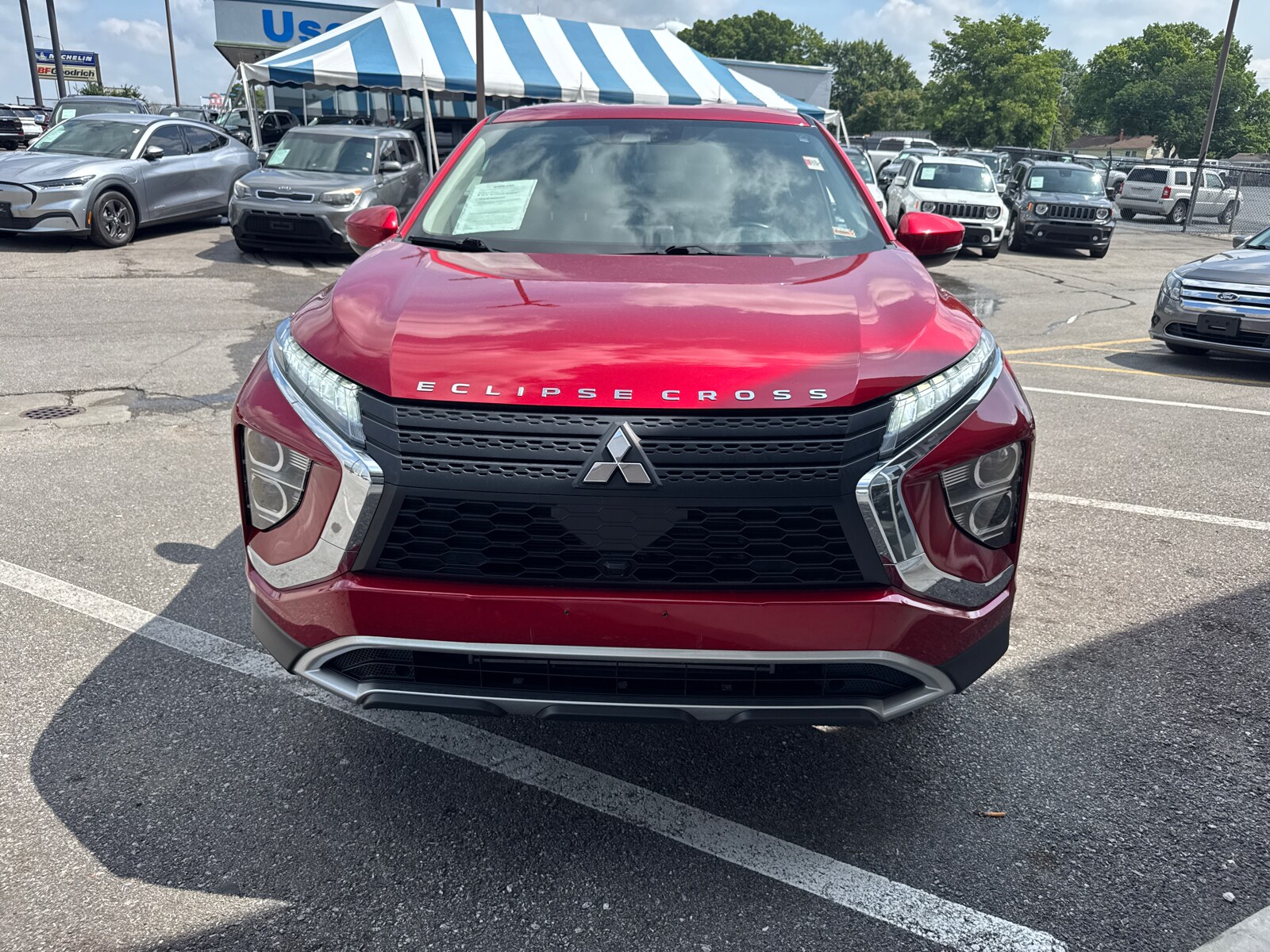 Used 2022 Mitsubishi Eclipse Cross SE with VIN JA4ATWAA9NZ051306 for sale in Kansas City