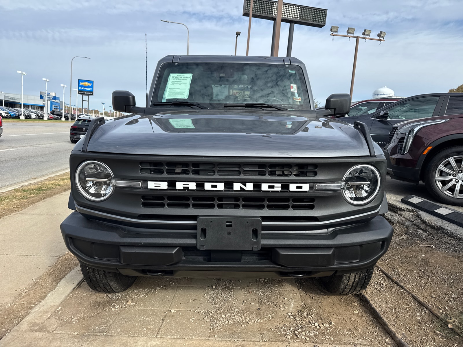 Used 2025 Ford Bronco 4-Door Big Bend with VIN 1FMDE7BH2SLA55660 for sale in Kansas City