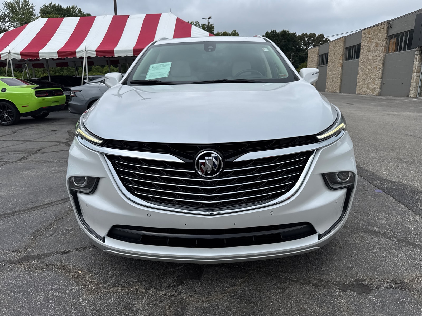 Used 2023 Buick Enclave Premium with VIN 5GAEVBKW7PJ195587 for sale in Kansas City