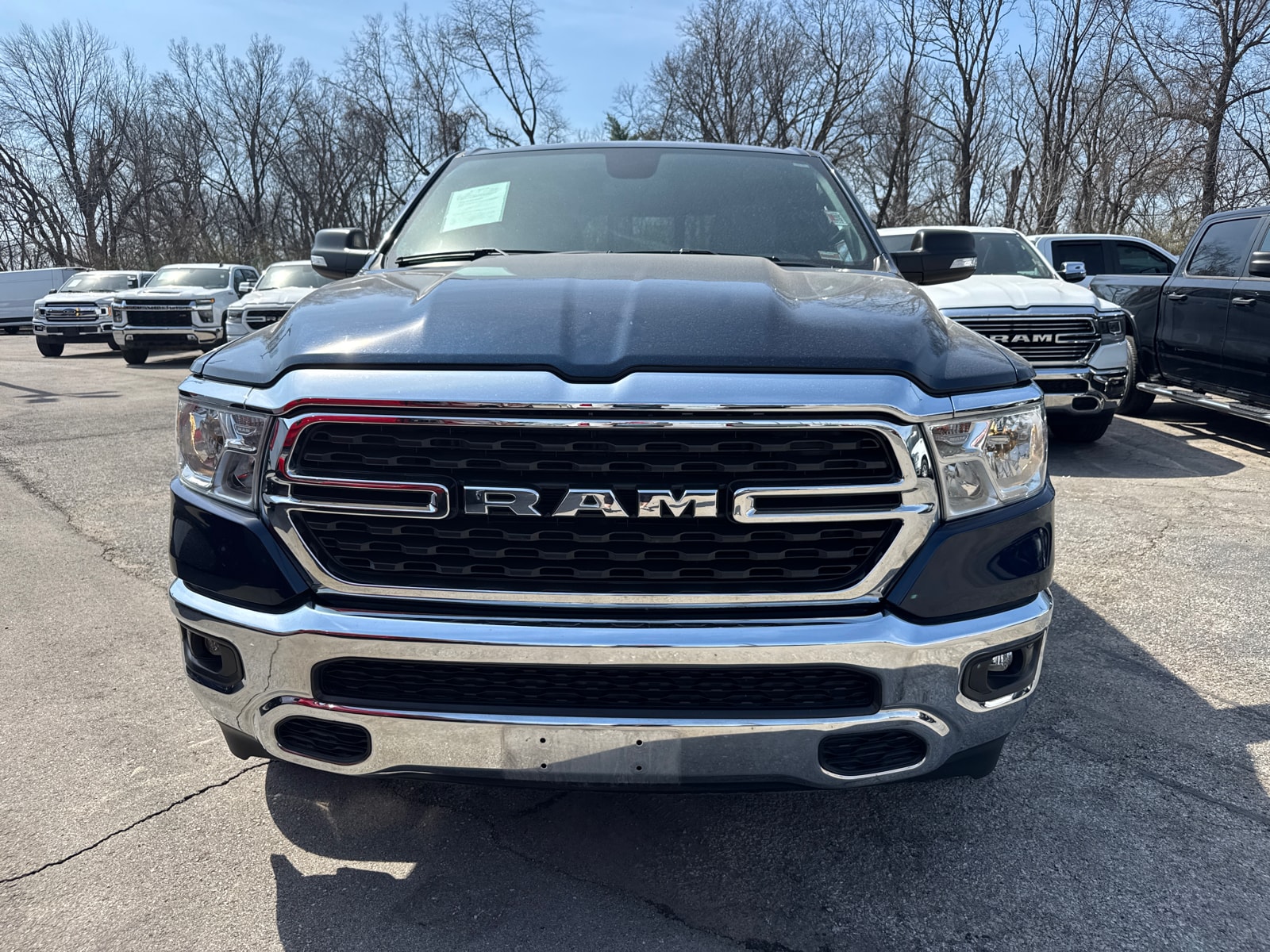 Used 2022 RAM Ram 1500 Pickup Big Horn/Lone Star with VIN 1C6RRFFG4NN457156 for sale in Kansas City