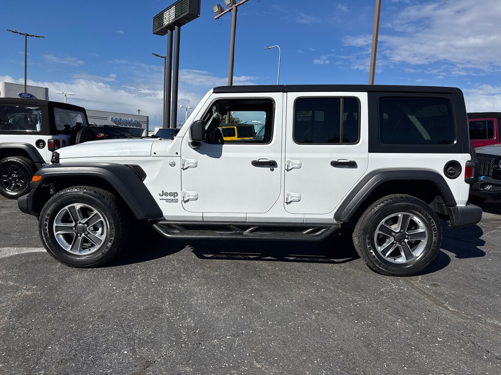 Used 2018 Jeep Wrangler Unlimited Sport S Sport Utility