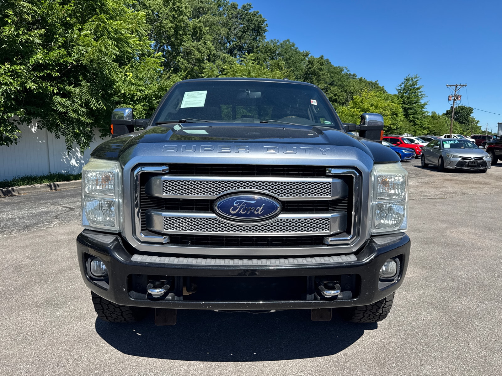 Used 2014 Ford F-250 Super Duty Platinum with VIN 1FT7W2BT0EEB17877 for sale in Kansas City
