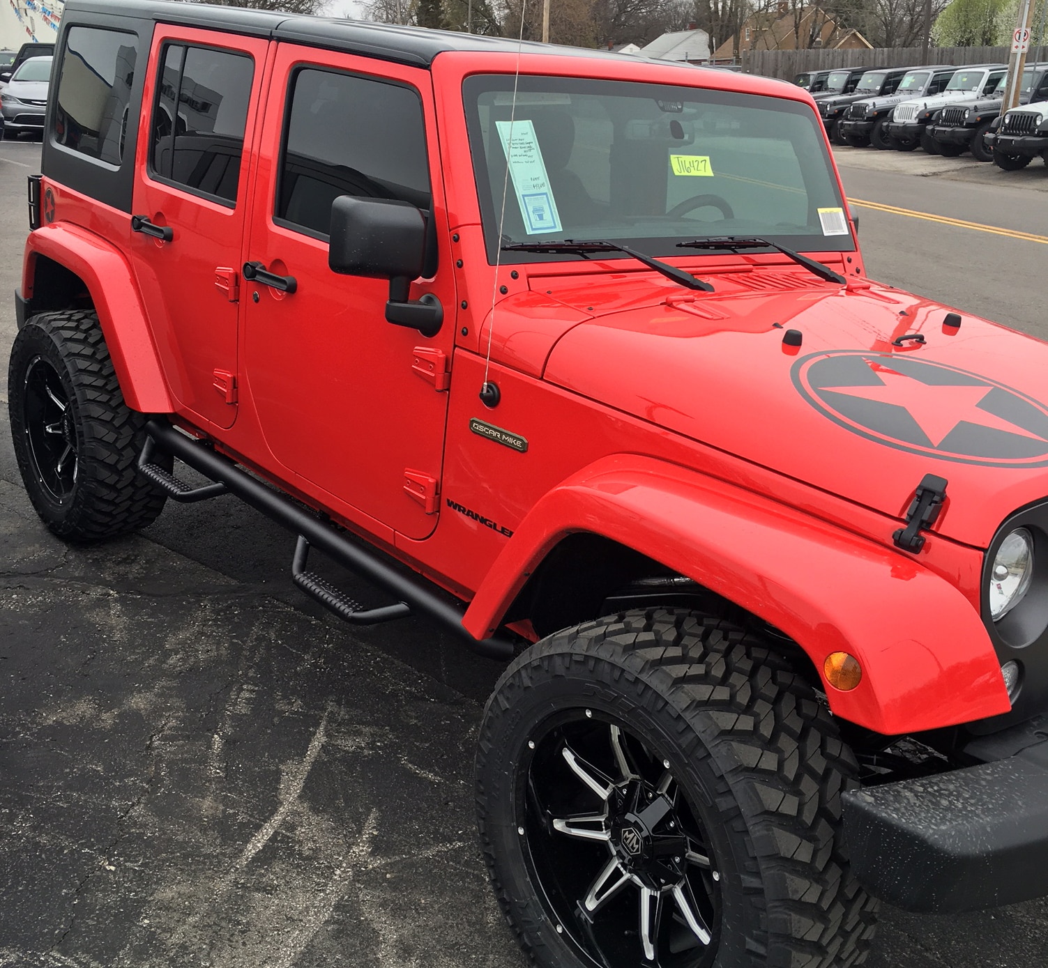 2018 red jeep wrangler in Missouri