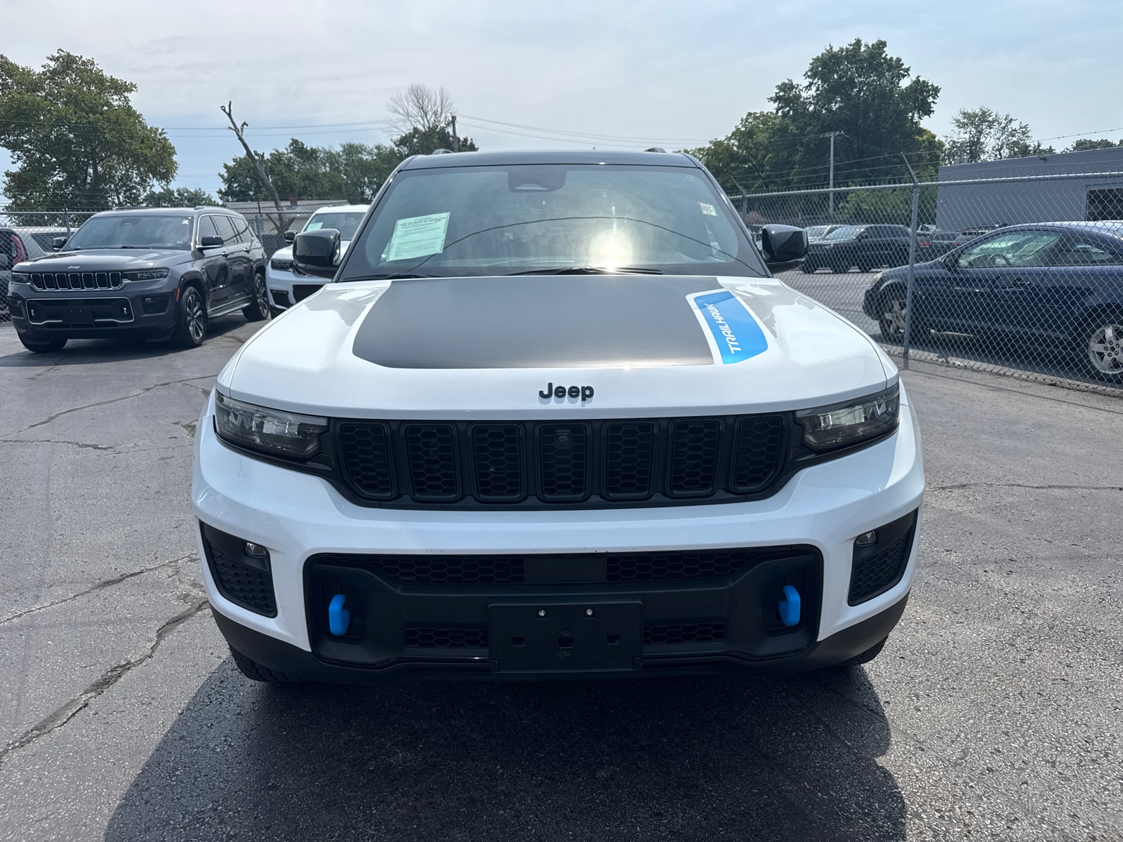 Used 2022 Jeep Grand Cherokee Trailhawk 4xe with VIN 1C4RJYC69N8721218 for sale in Kansas City