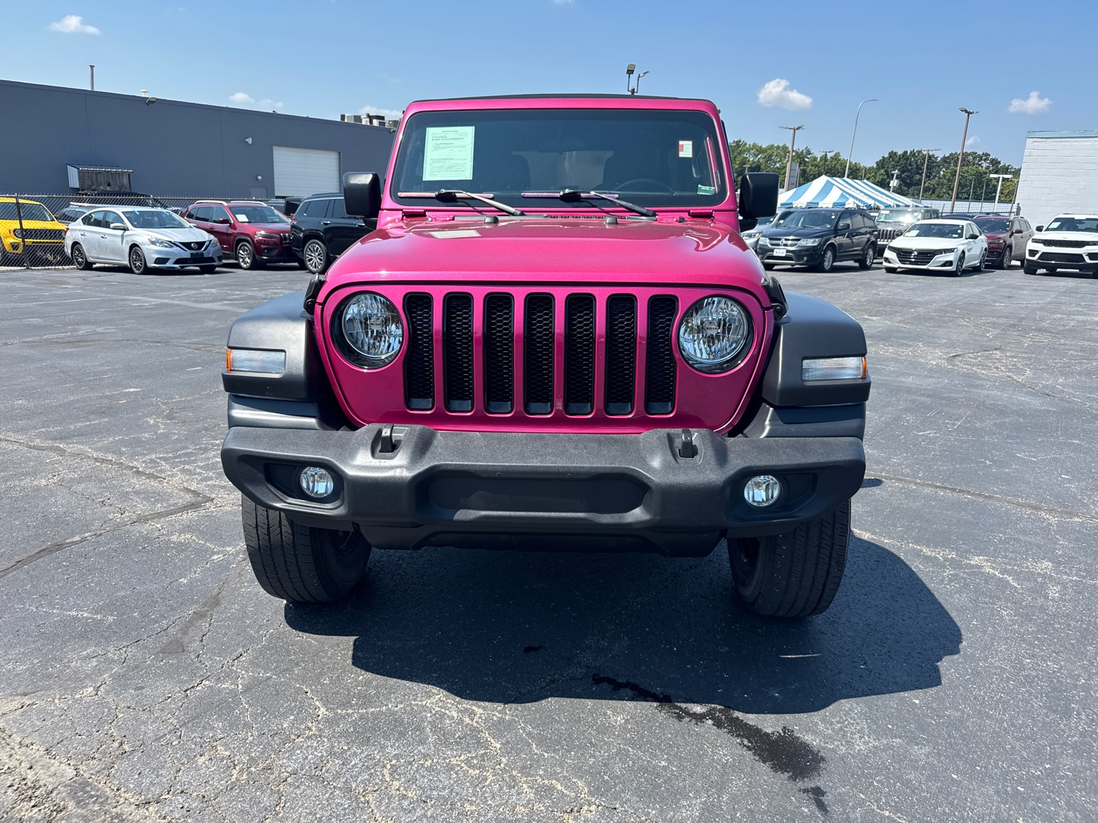 Used 2022 Jeep Wrangler Unlimited Altitude with VIN 1C4HJXDN5NW112215 for sale in Kansas City