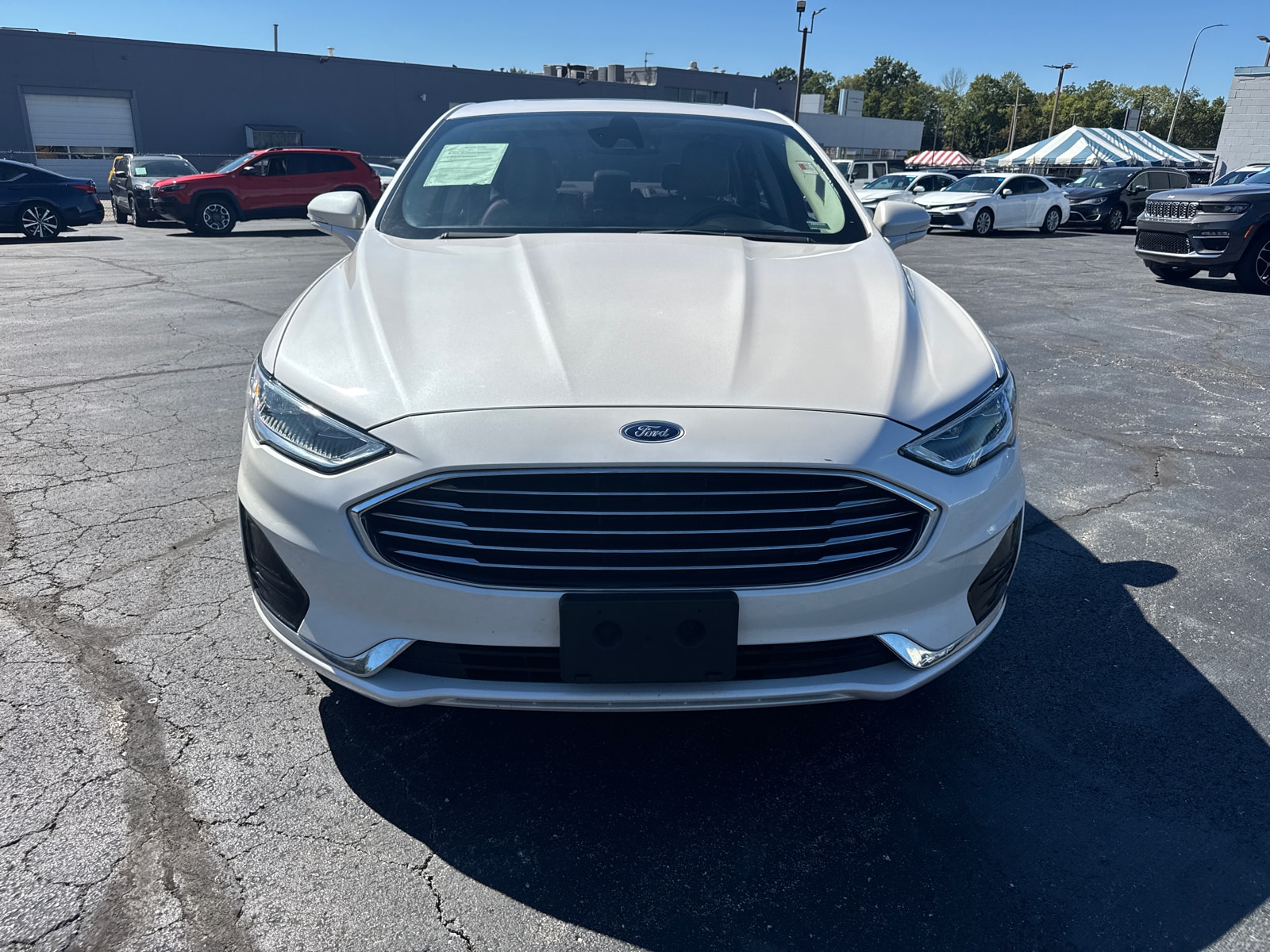 Used 2020 Ford Fusion SEL with VIN 3FA6P0CD1LR227793 for sale in Kansas City