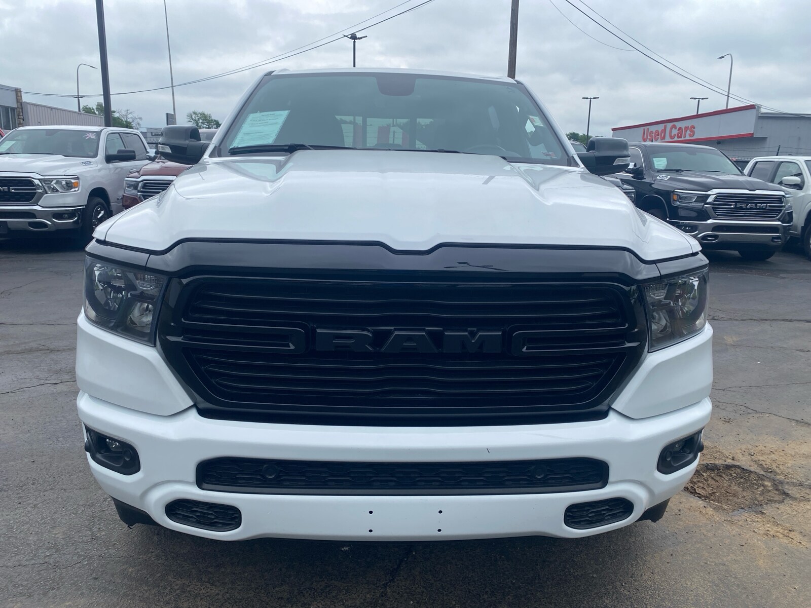 Used 2021 RAM Ram 1500 Pickup Big Horn/Lone Star with VIN 1C6SRFFT1MN637739 for sale in Independence, MO