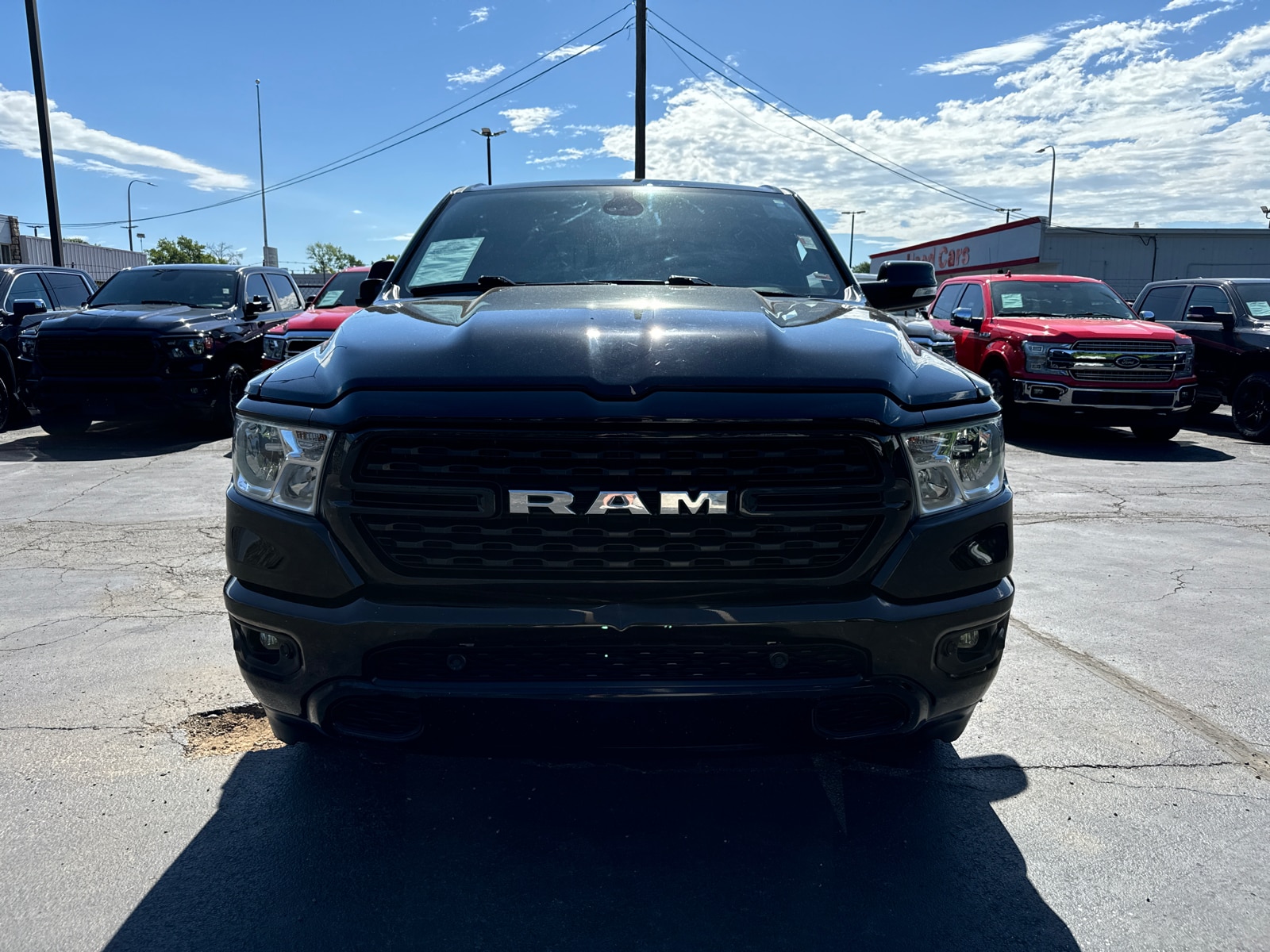 Used 2022 RAM Ram 1500 Pickup Big Horn/Lone Star with VIN 1C6SRFFT8NN457739 for sale in Independence, MO