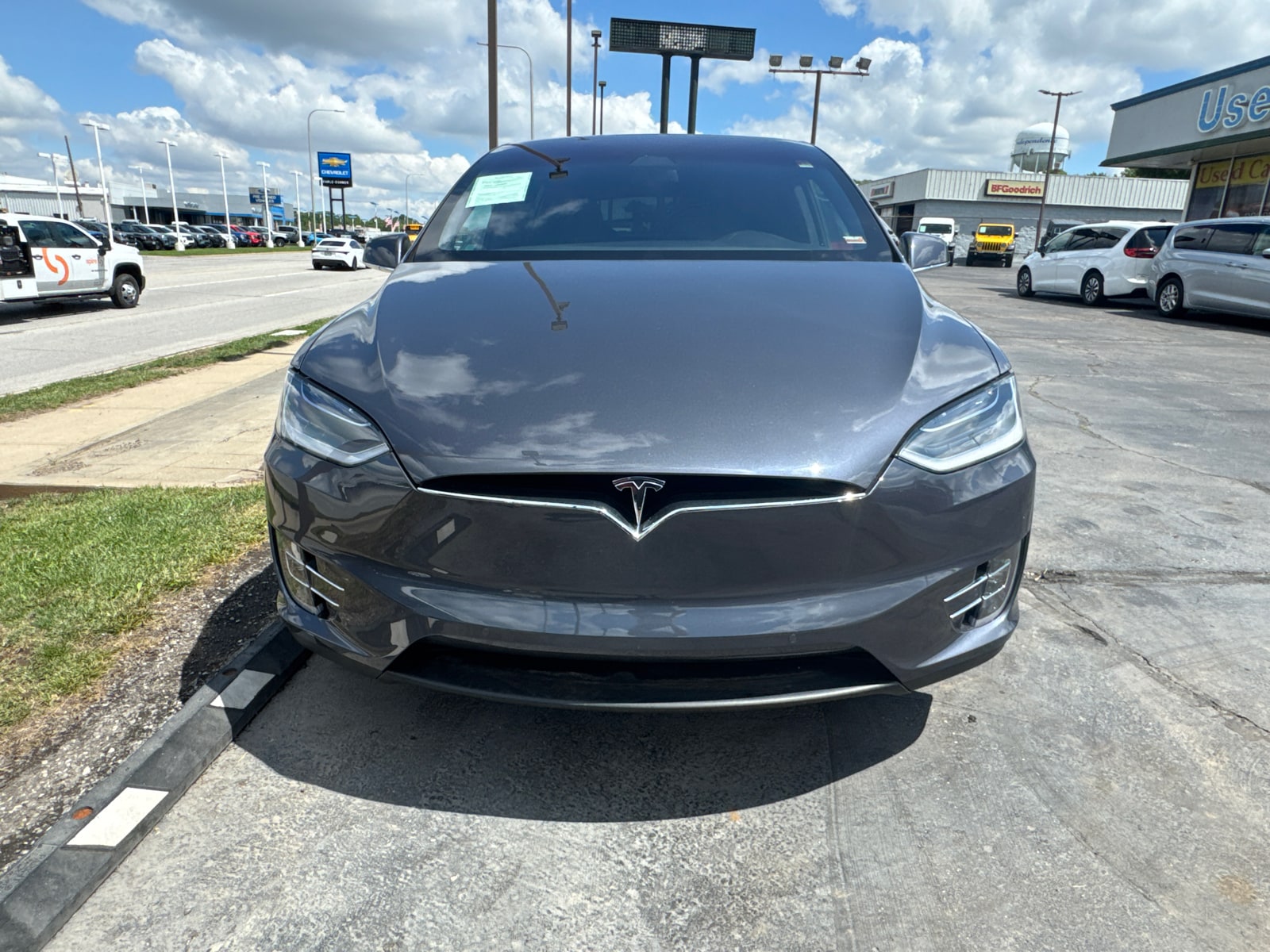 Used 2019 Tesla Model X Long Range with VIN 5YJXCBE26KF180259 for sale in Kansas City