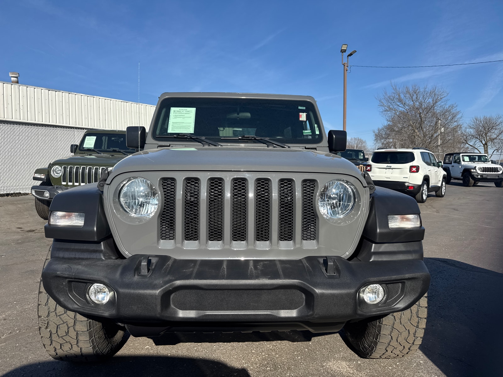 Used 2019 Jeep Wrangler Unlimited Sport S with VIN 1C4HJXDGXKW510467 for sale in Kansas City