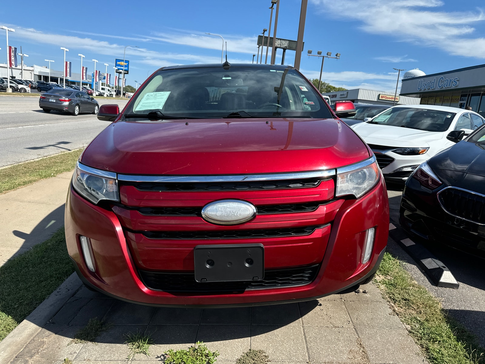 Used 2013 Ford Edge SEL with VIN 2FMDK3J92DBA64003 for sale in Kansas City